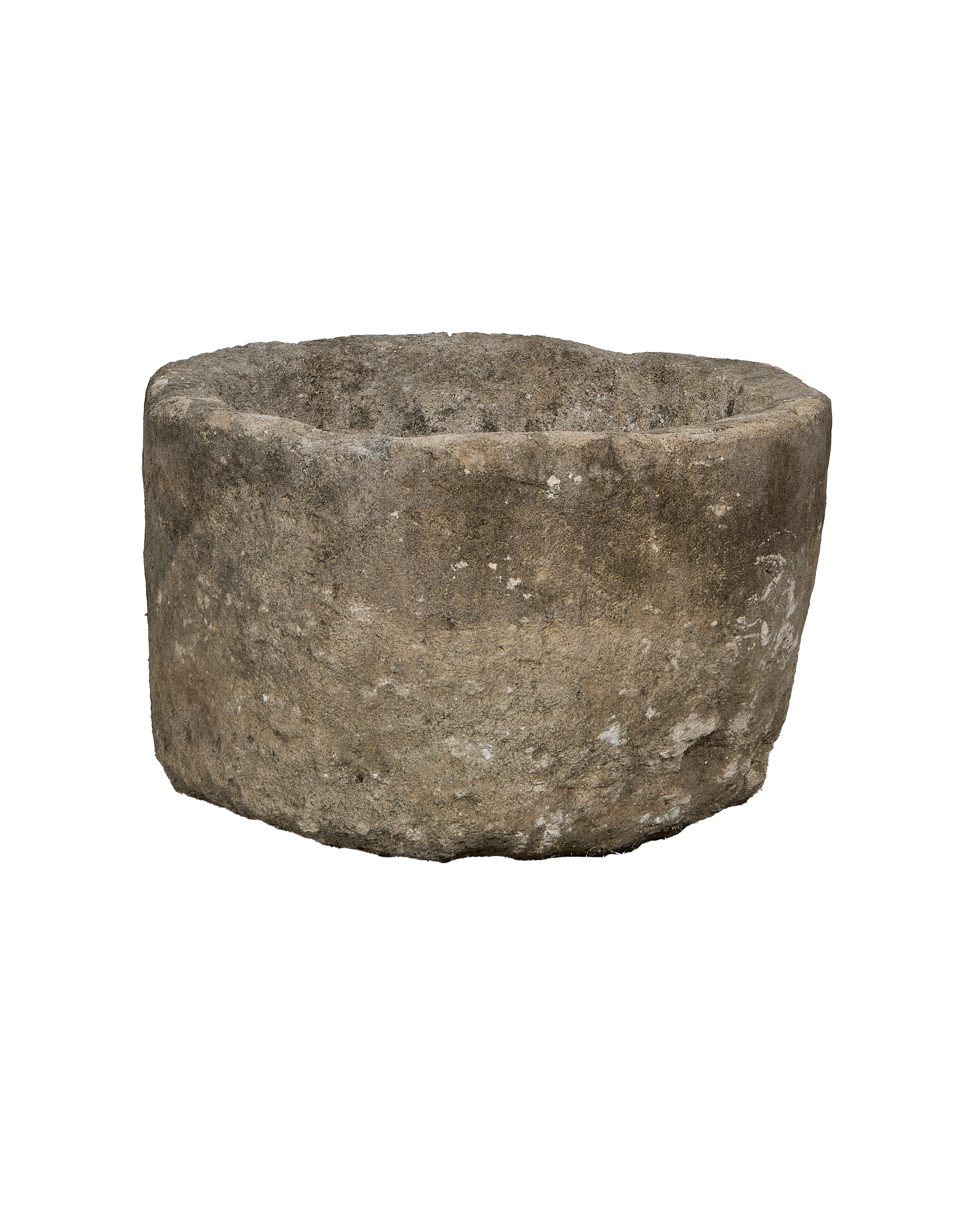 Olive Ateliers - Limestone Trough - Round