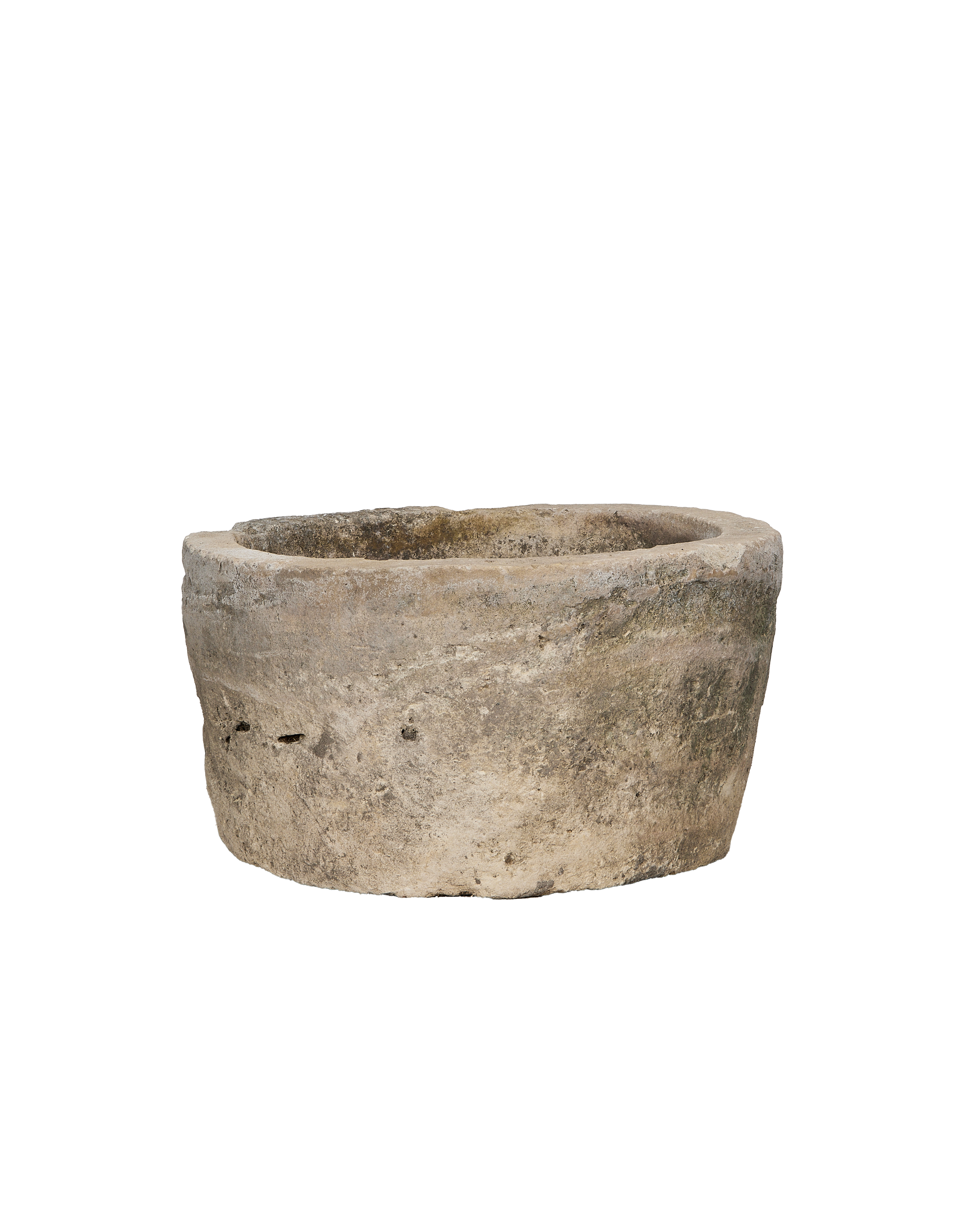 Olive Ateliers - Limestone Trough - Round