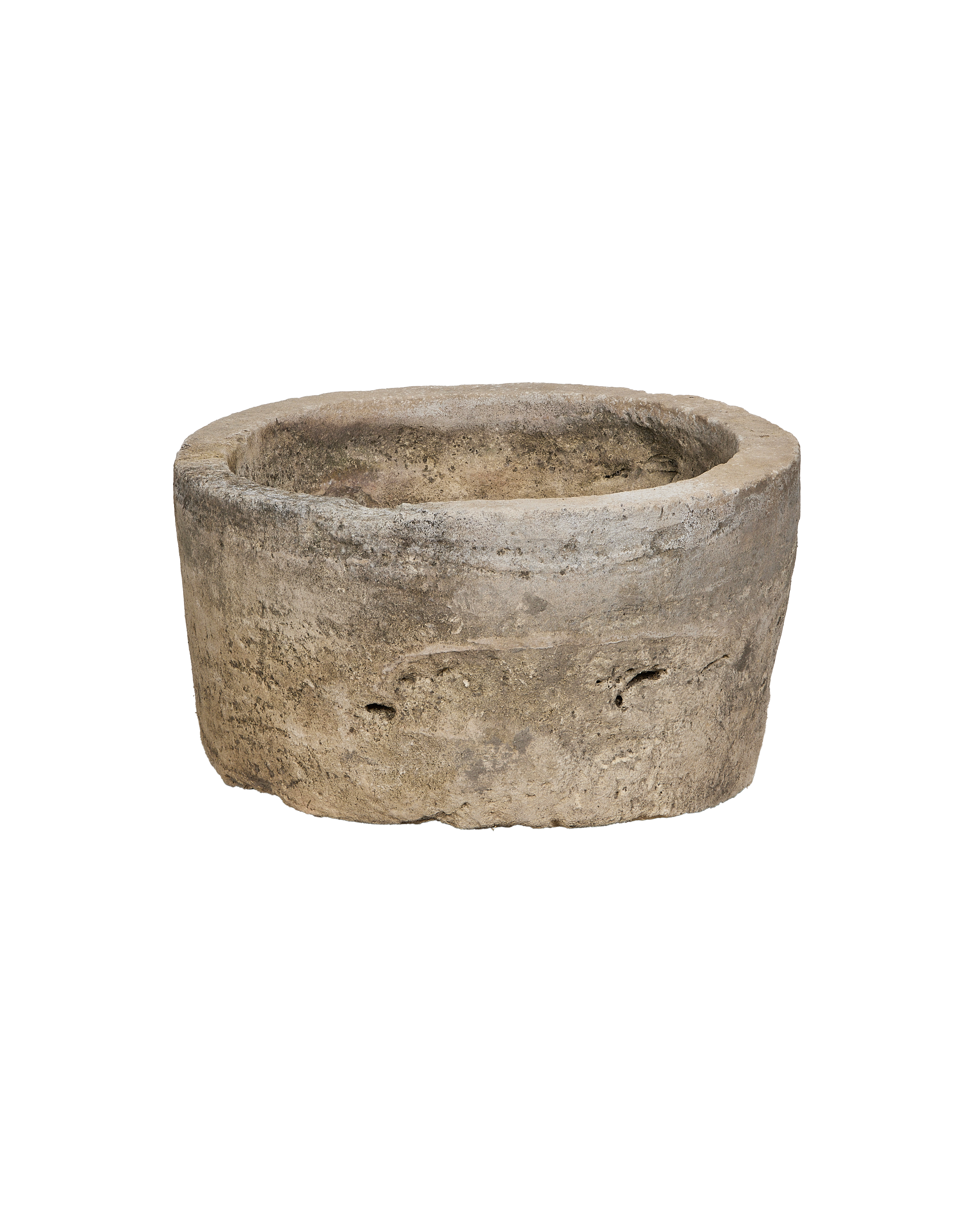Olive Ateliers - Limestone Trough - Round