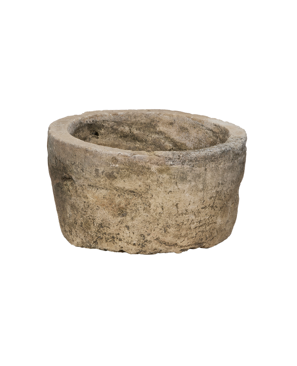 Olive Ateliers - Limestone Trough - Round