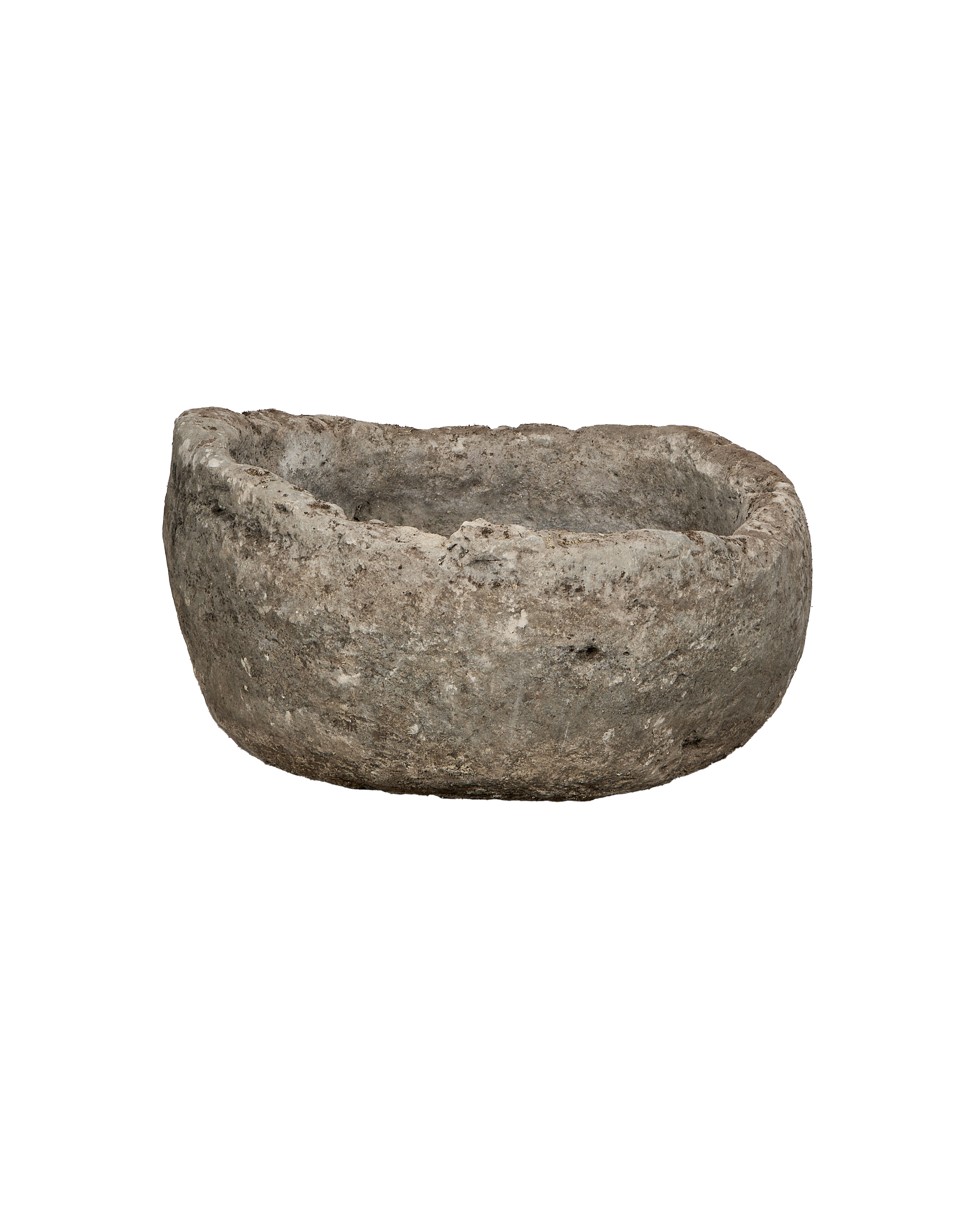 Olive Ateliers - Limestone Trough - Round