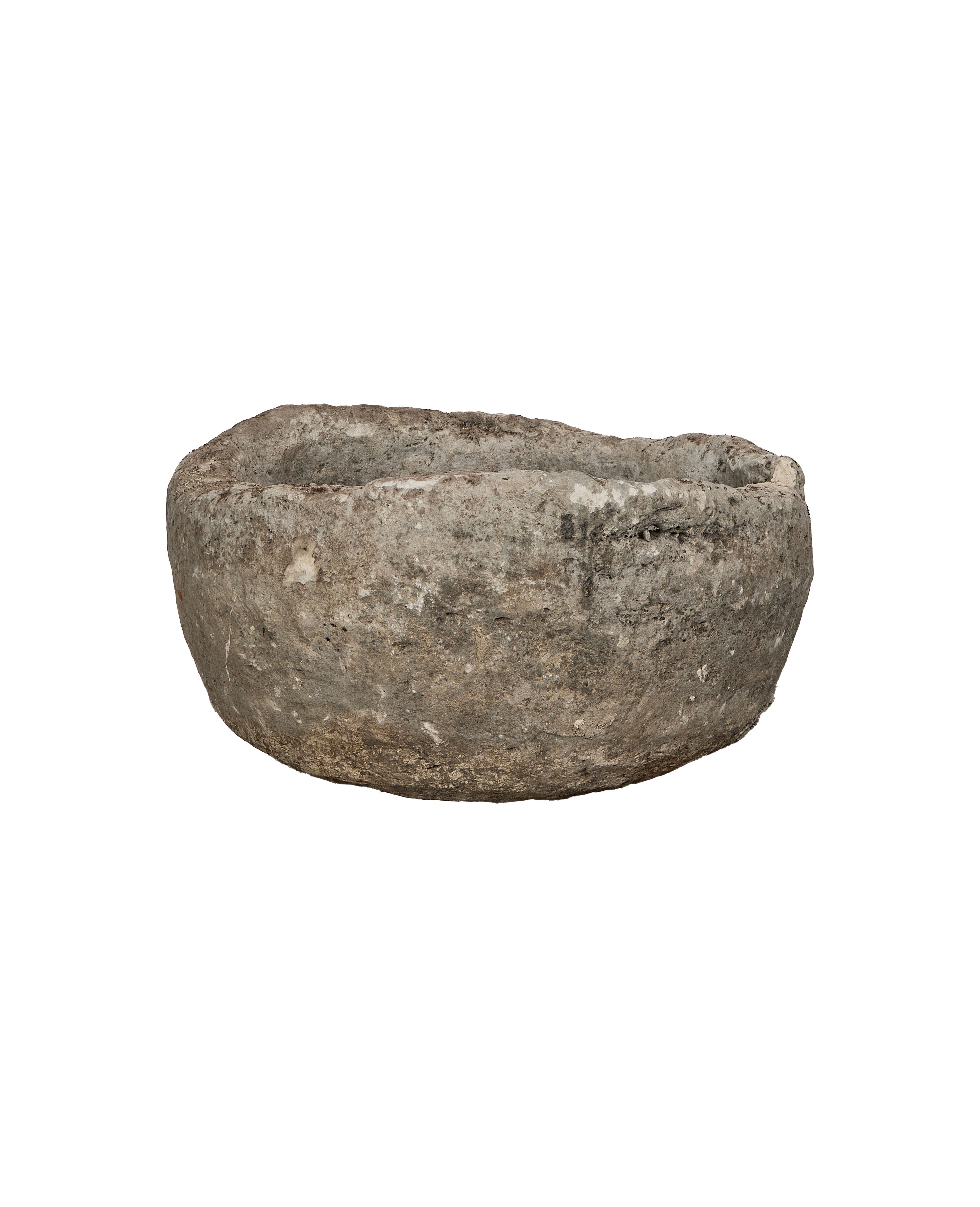 Olive Ateliers - Limestone Trough - Round