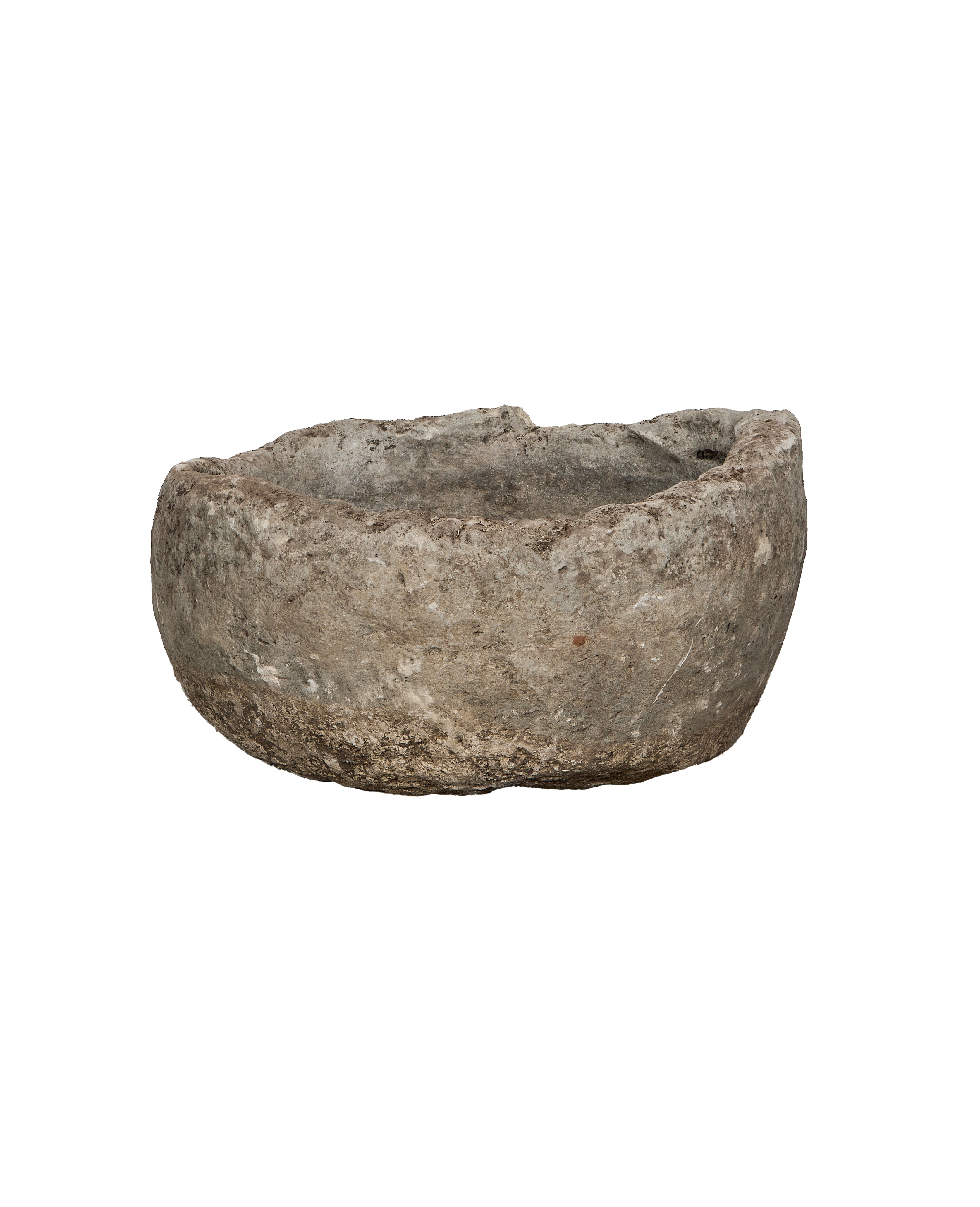 Olive Ateliers - Limestone Trough - Round