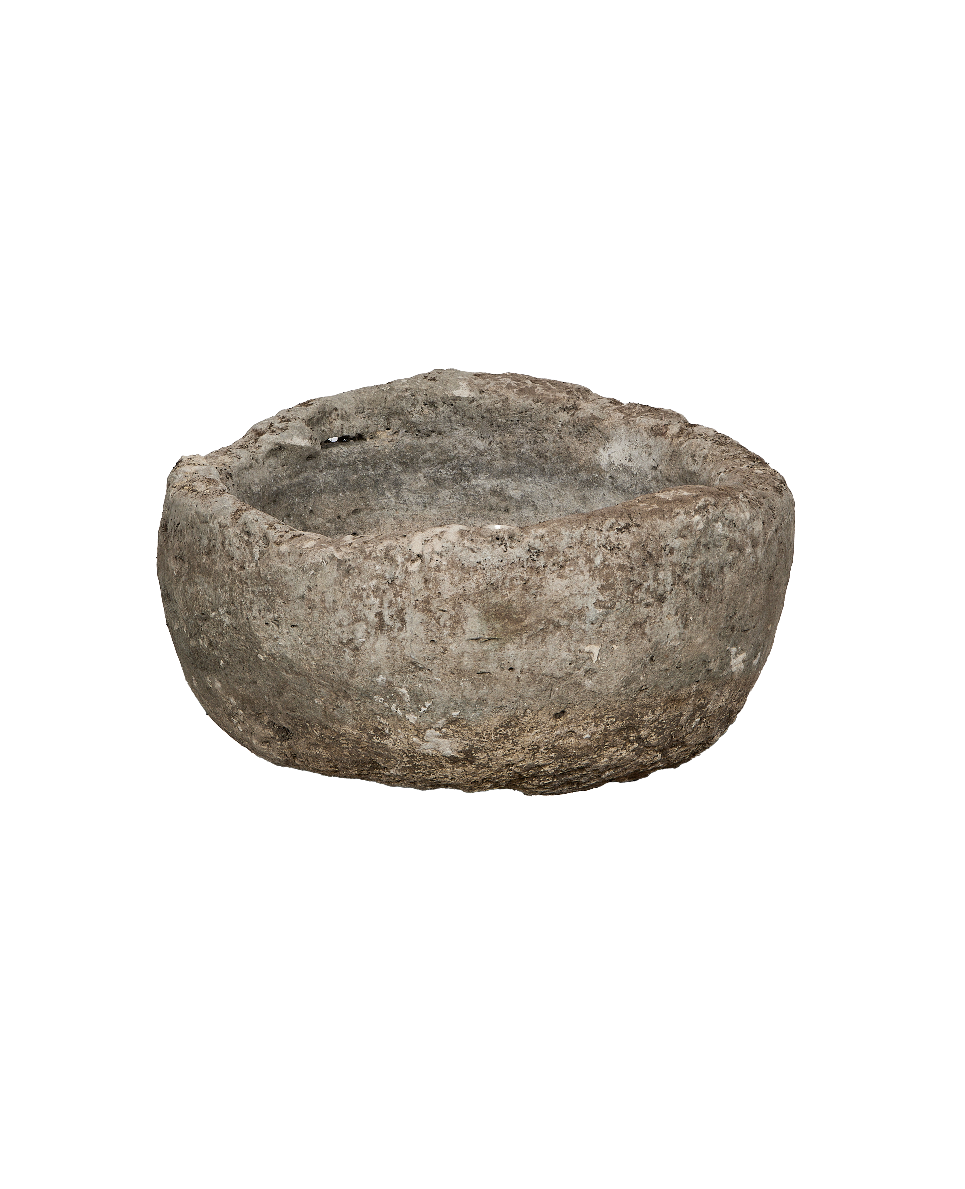 Olive Ateliers - Limestone Trough - Round