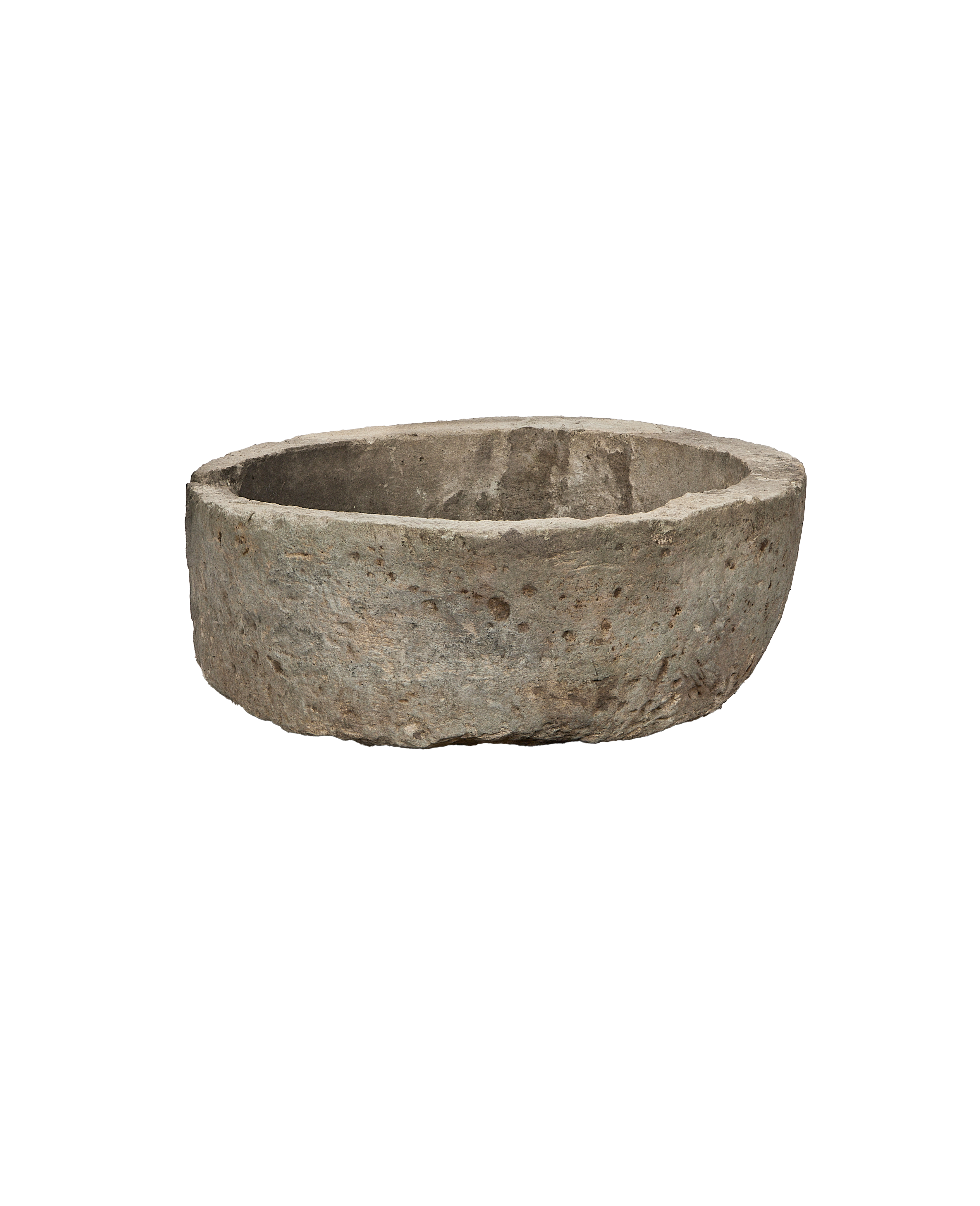 Olive Ateliers - Limestone Trough - Round