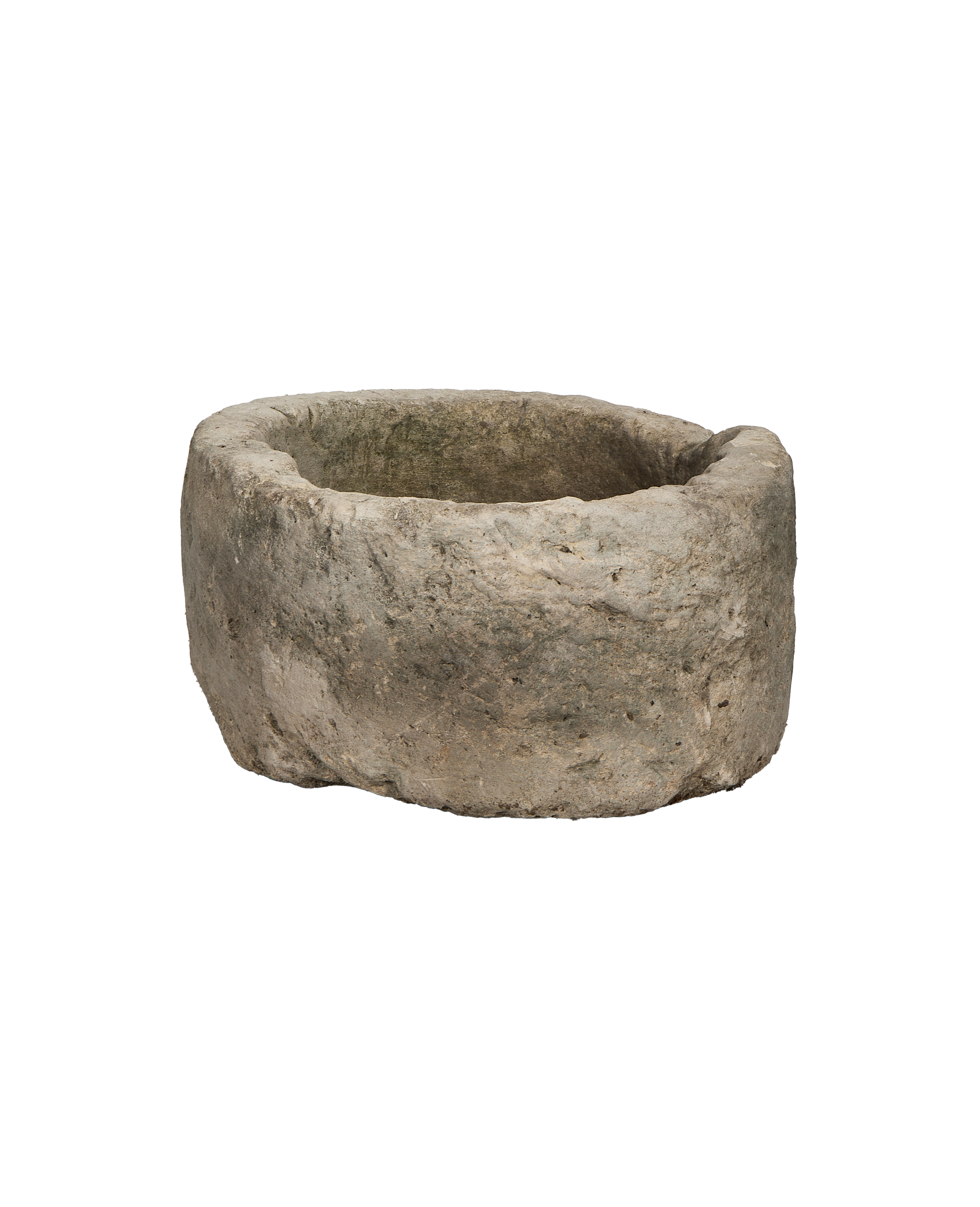Olive Ateliers - Limestone Trough - Round