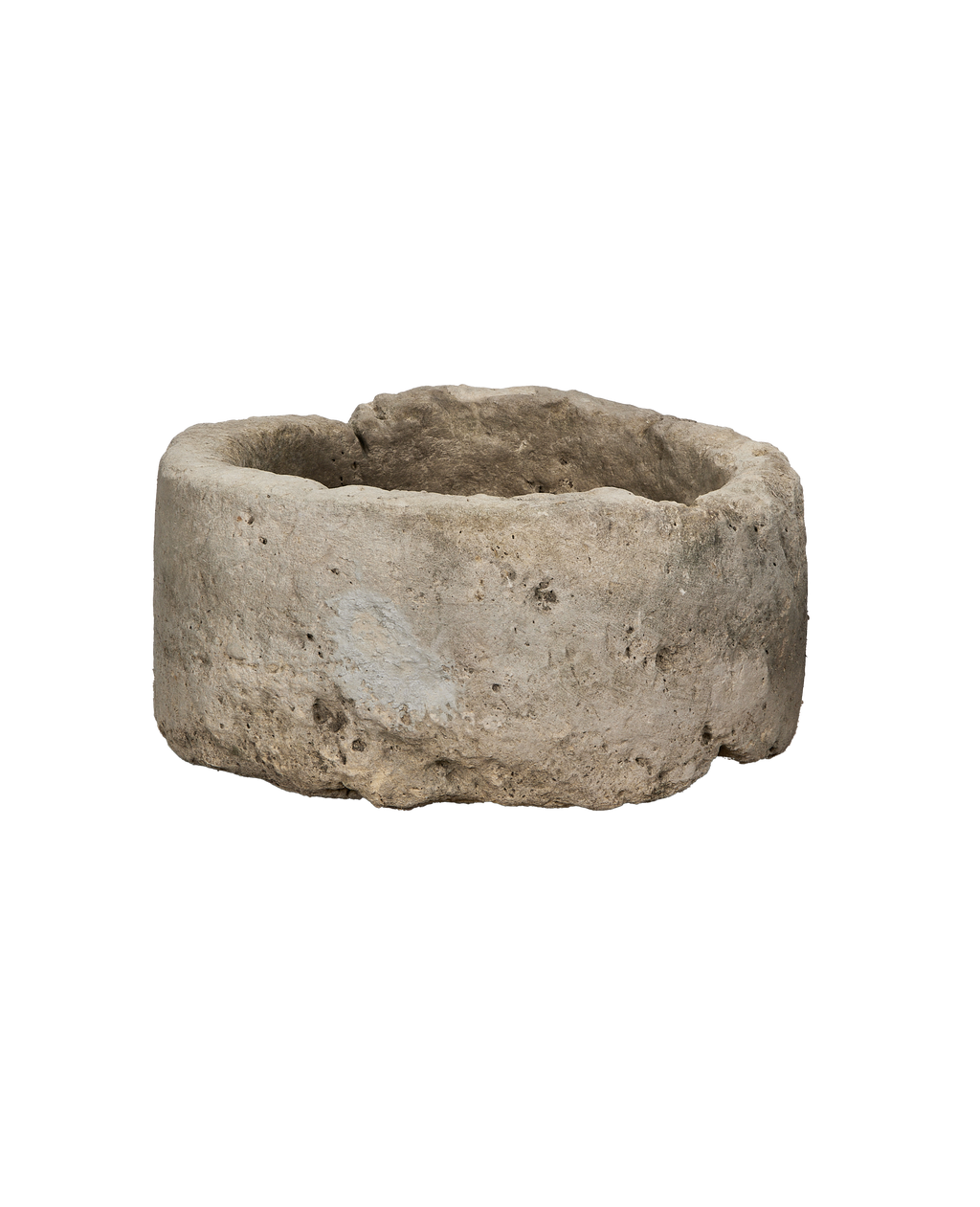 Olive Ateliers - Limestone Trough - Round