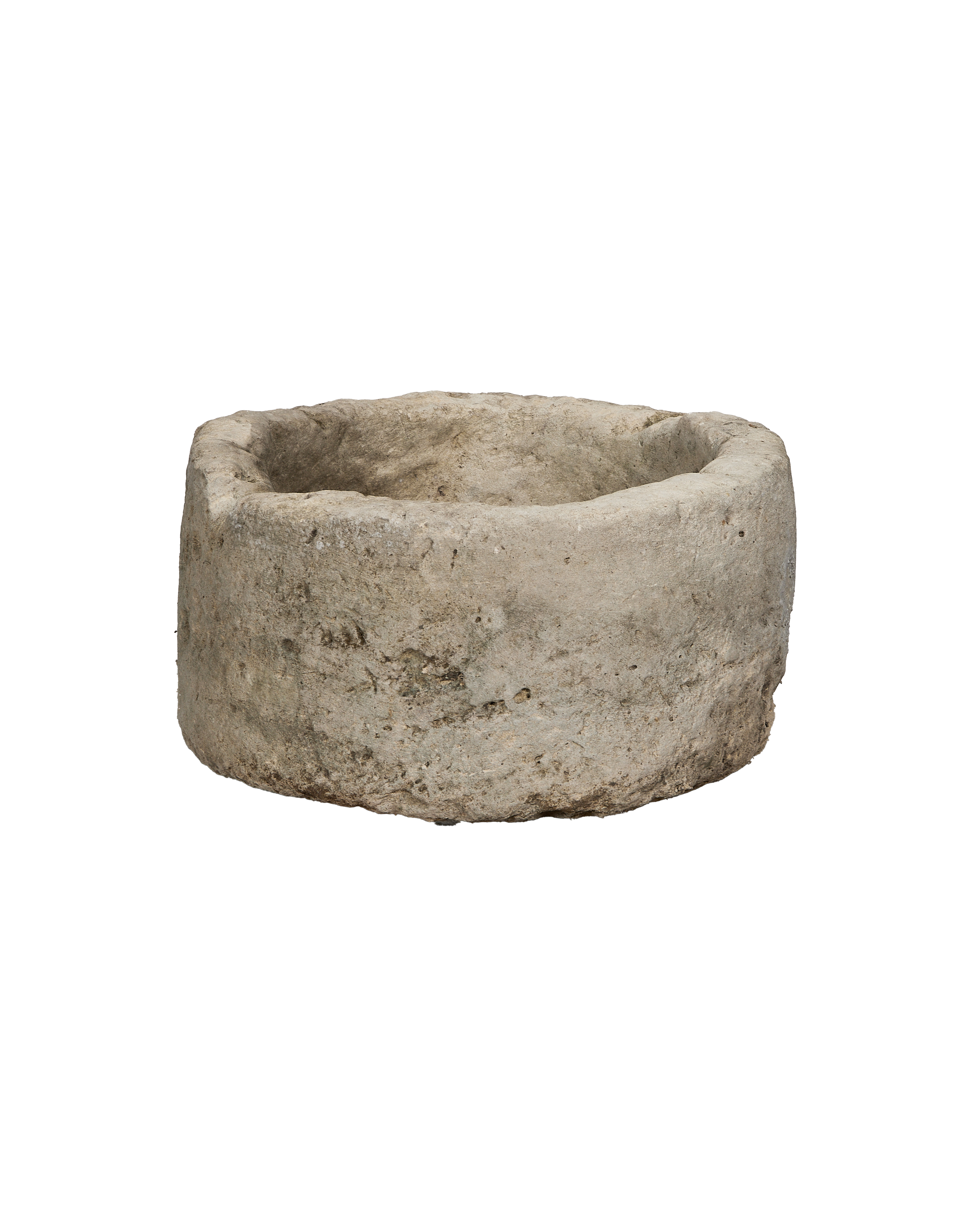 Olive Ateliers - Limestone Trough - Round