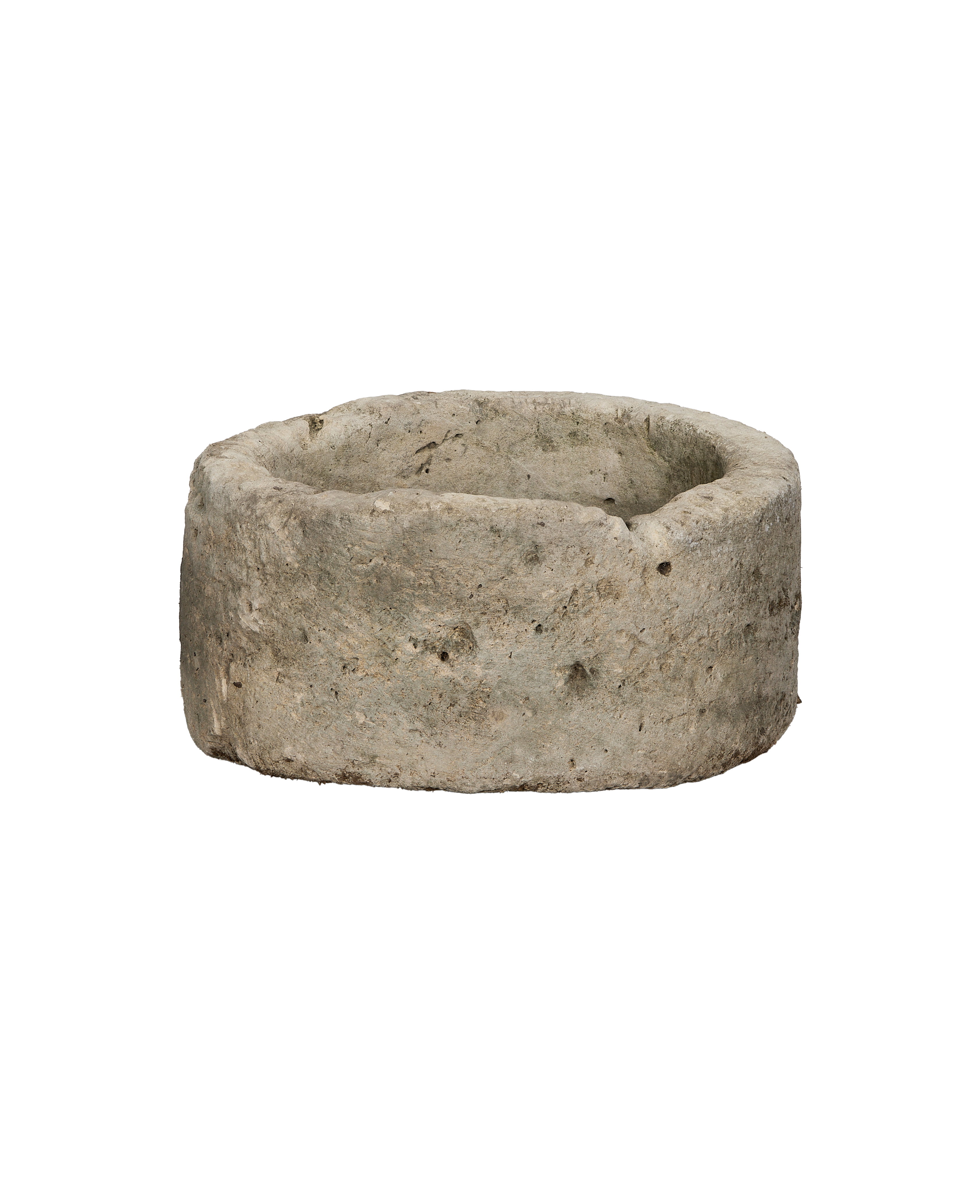 Olive Ateliers - Limestone Trough - Round
