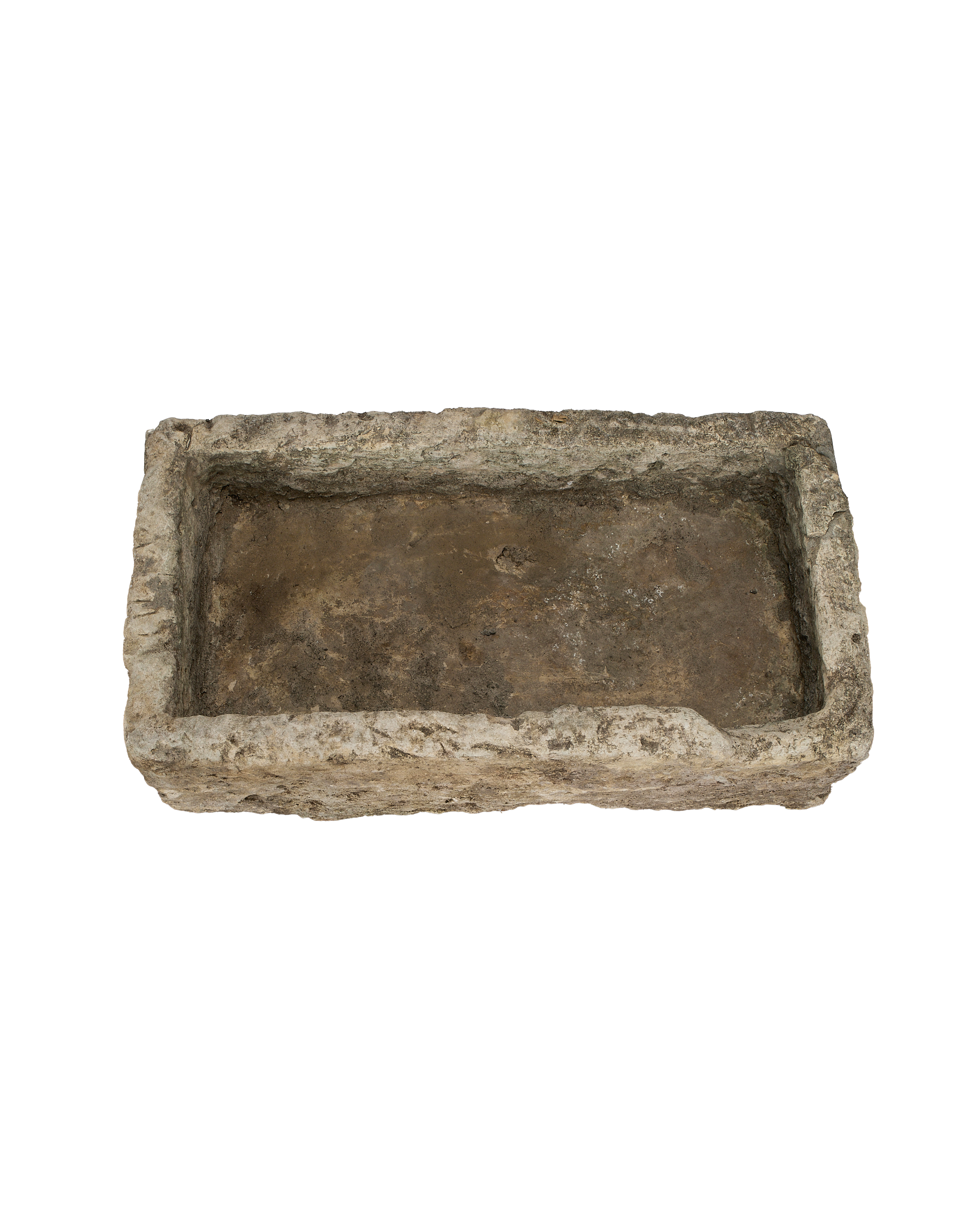 Olive Ateliers - Limestone Trough - Rectangle
