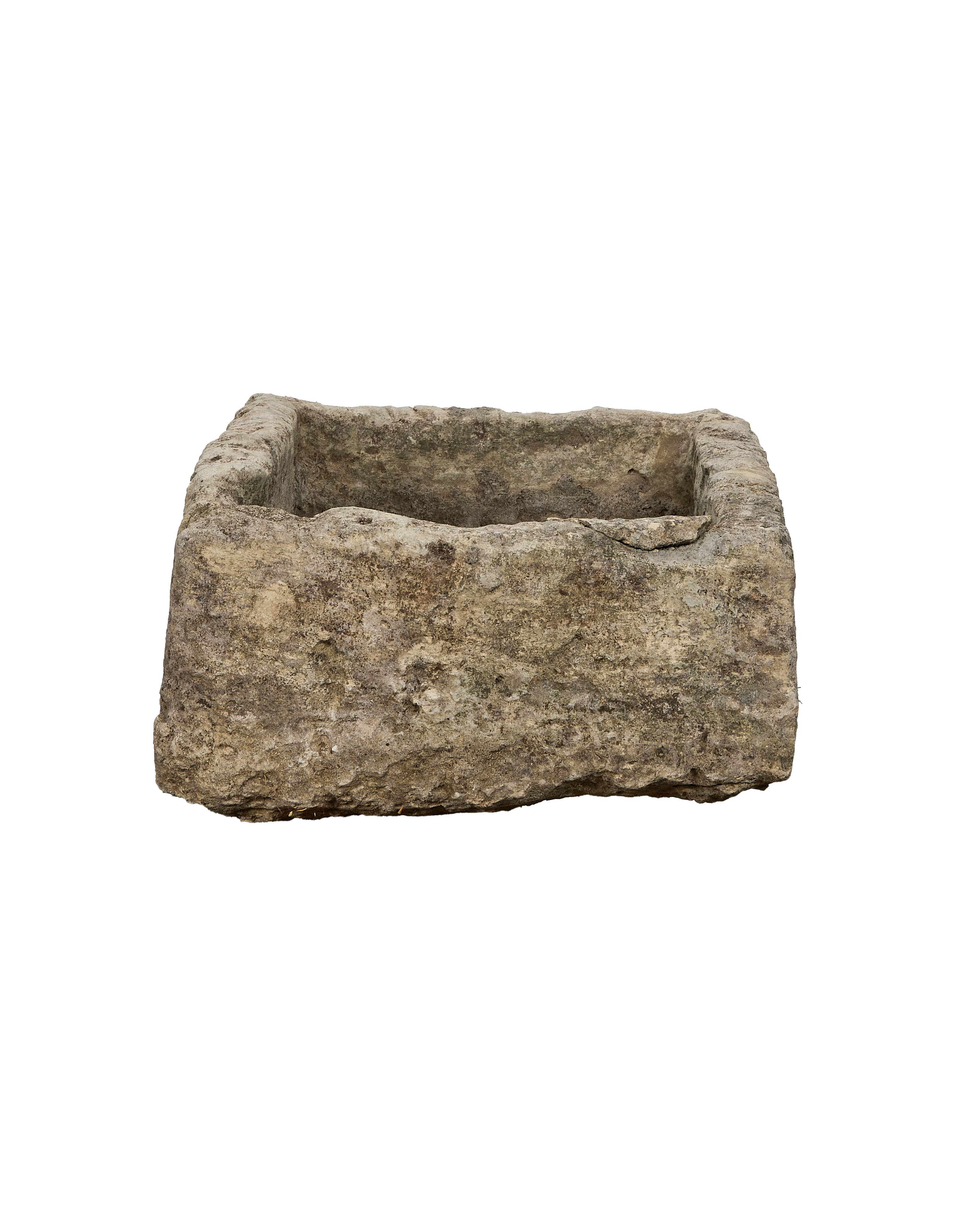 Olive Ateliers - Limestone Trough - Rectangle