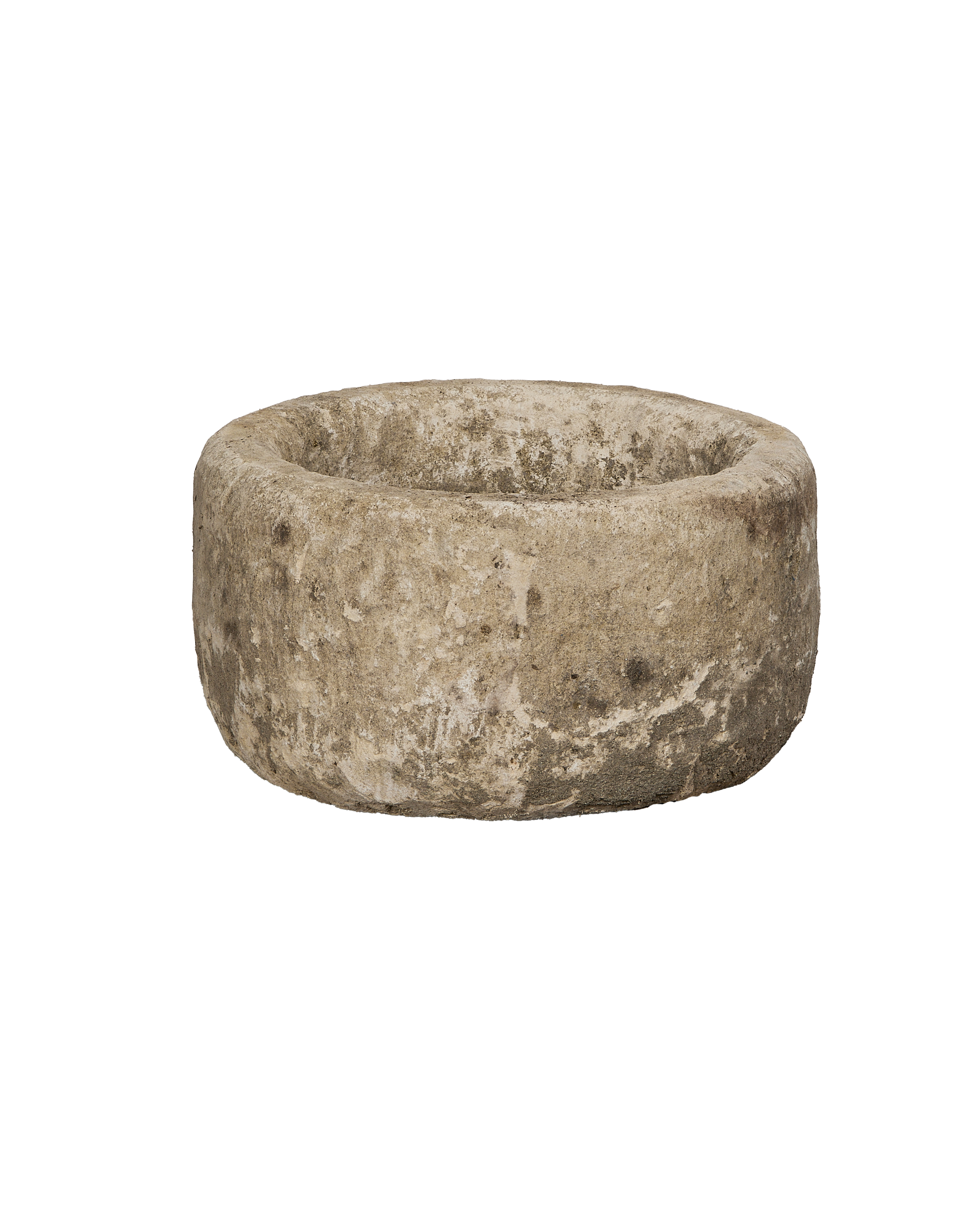 Olive Ateliers - Limestone Trough - Round