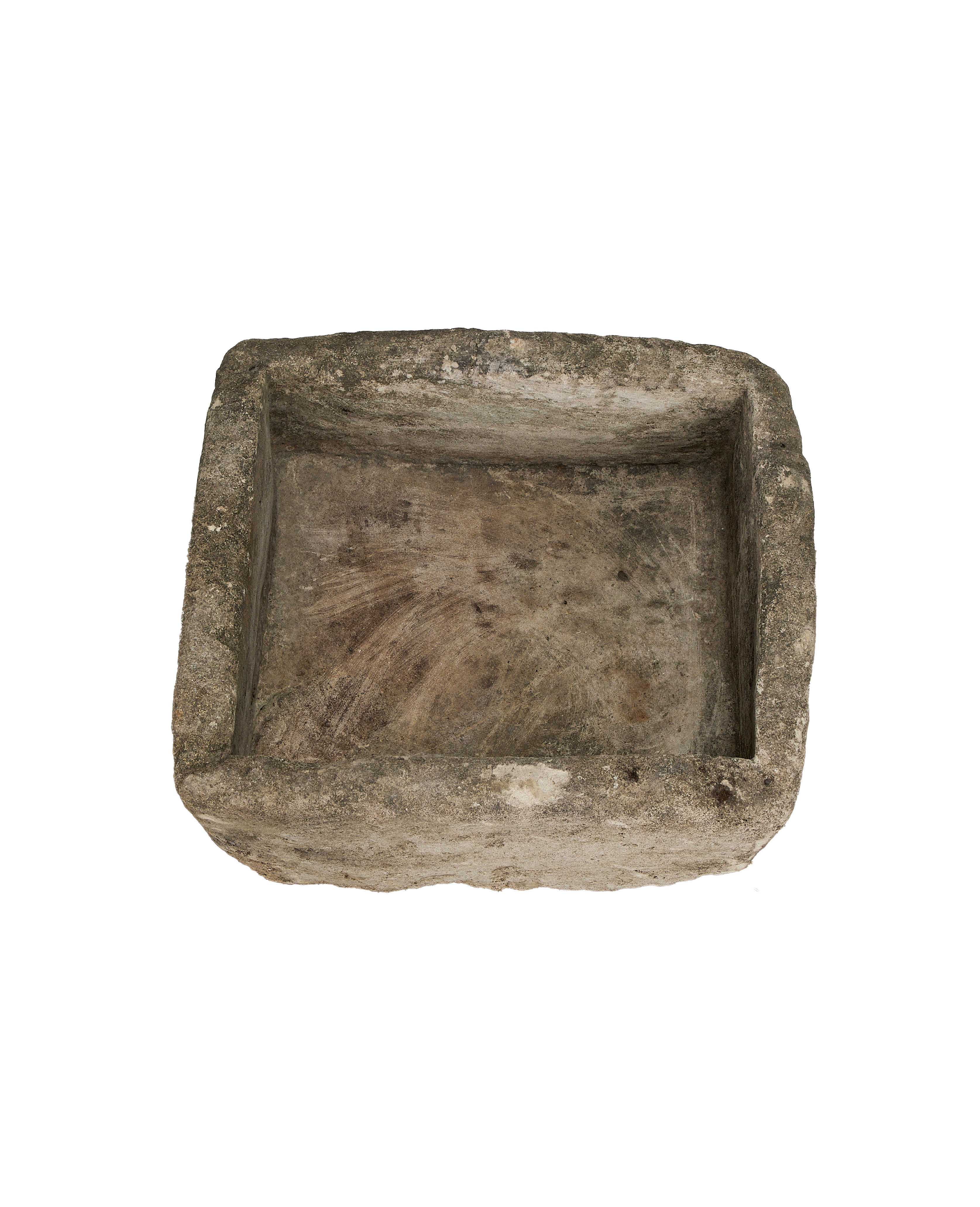 Olive Ateliers - Limestone Trough - Square