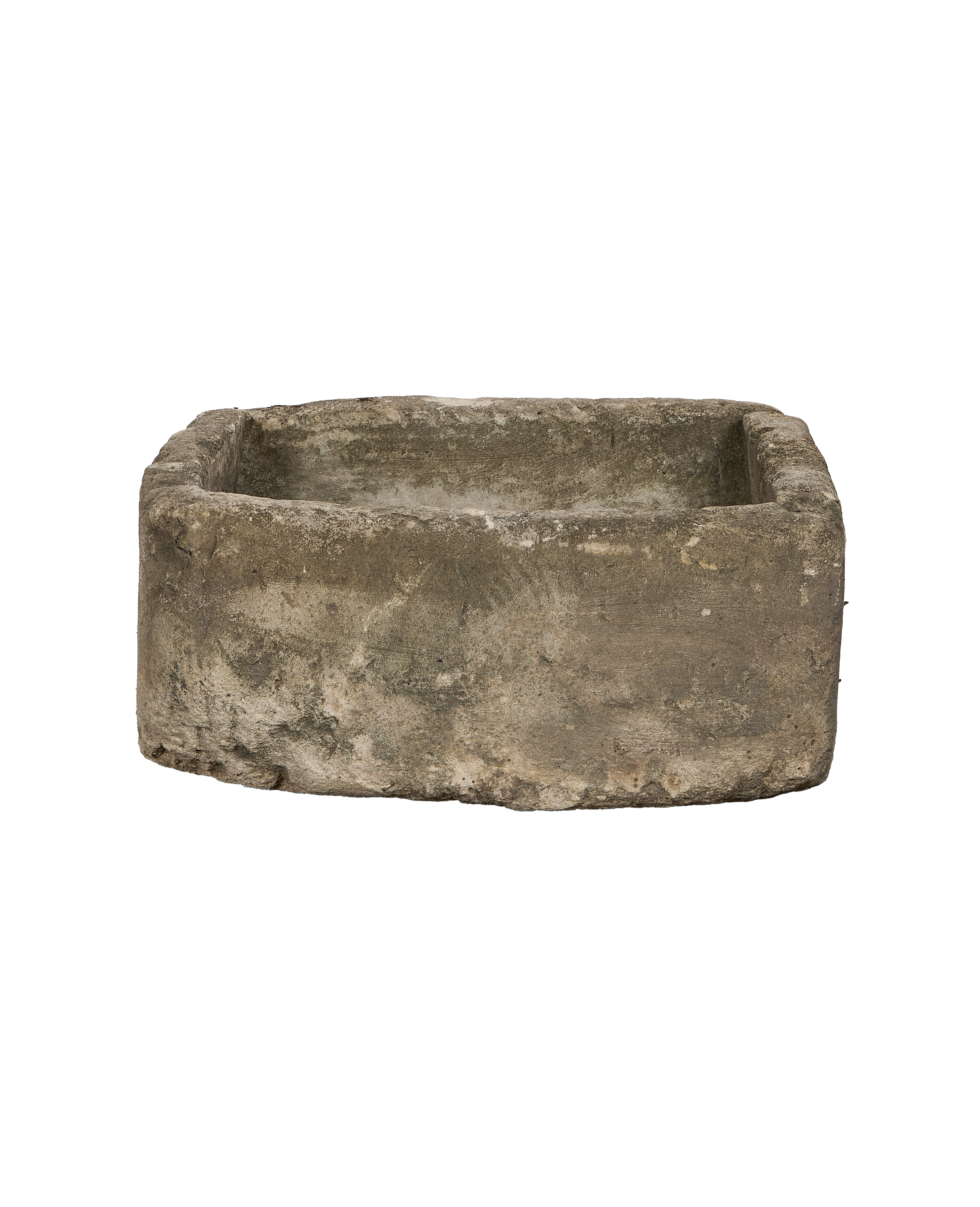 Olive Ateliers - Limestone Trough - Square