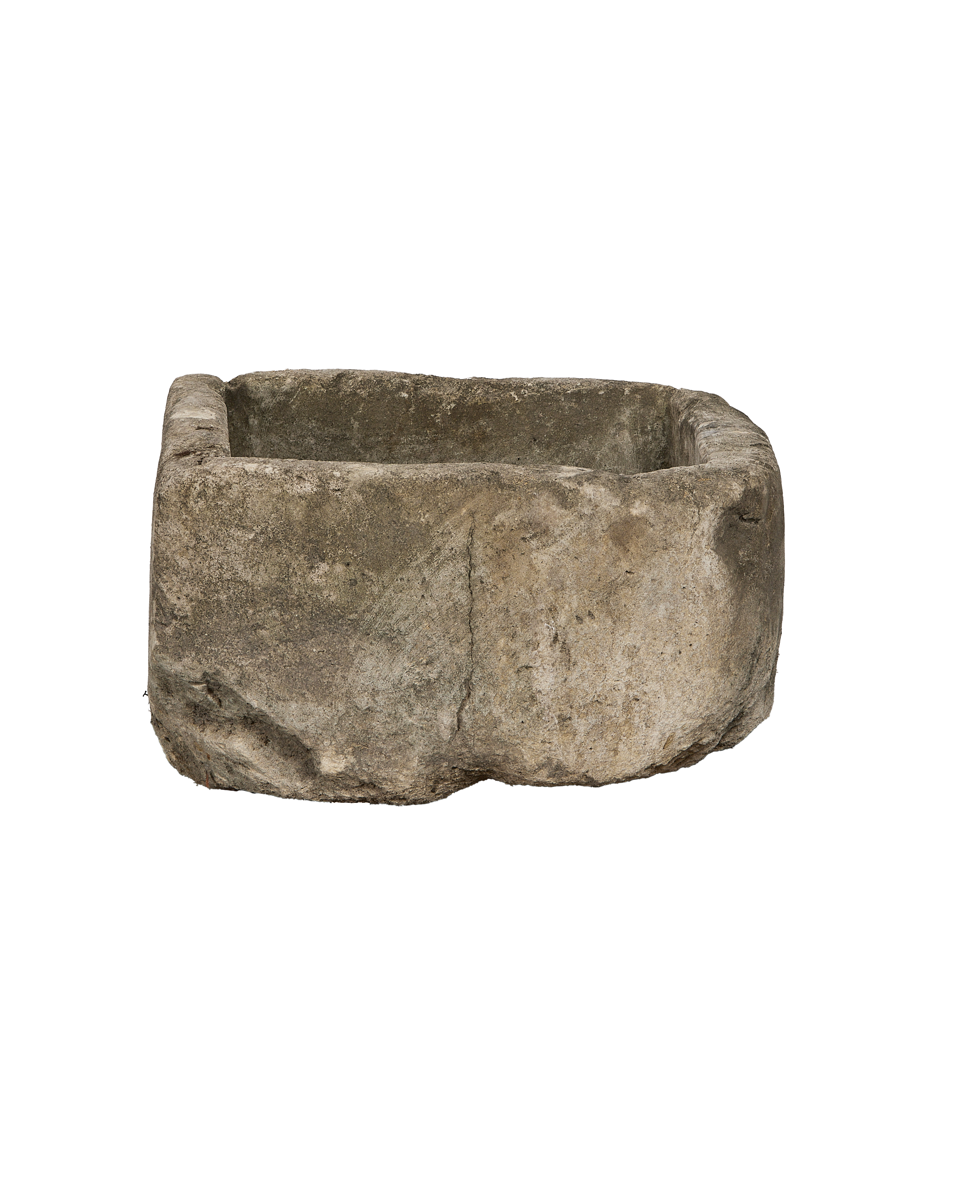 Olive Ateliers - Limestone Trough - Square