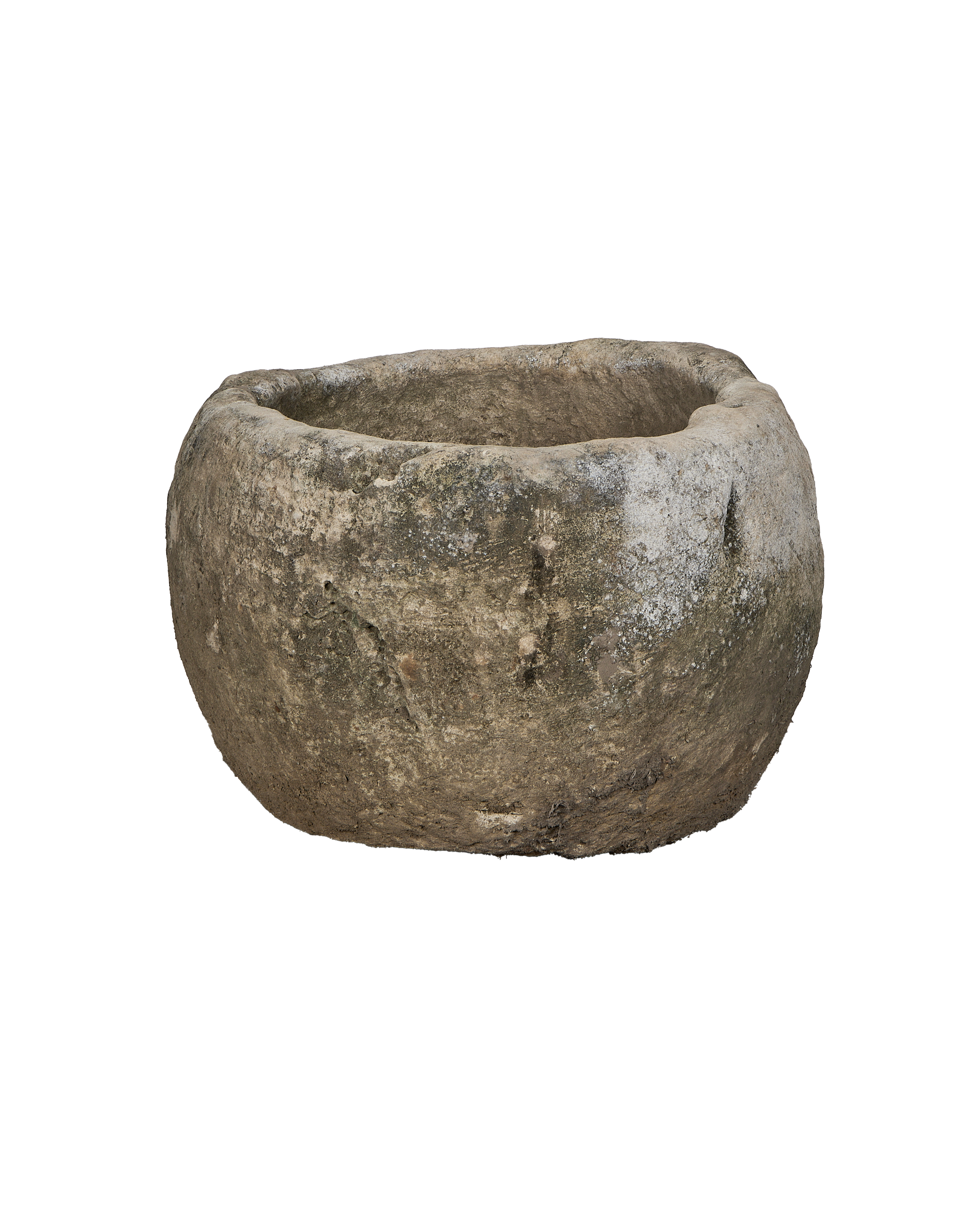 Olive Ateliers - Limestone Trough - Round