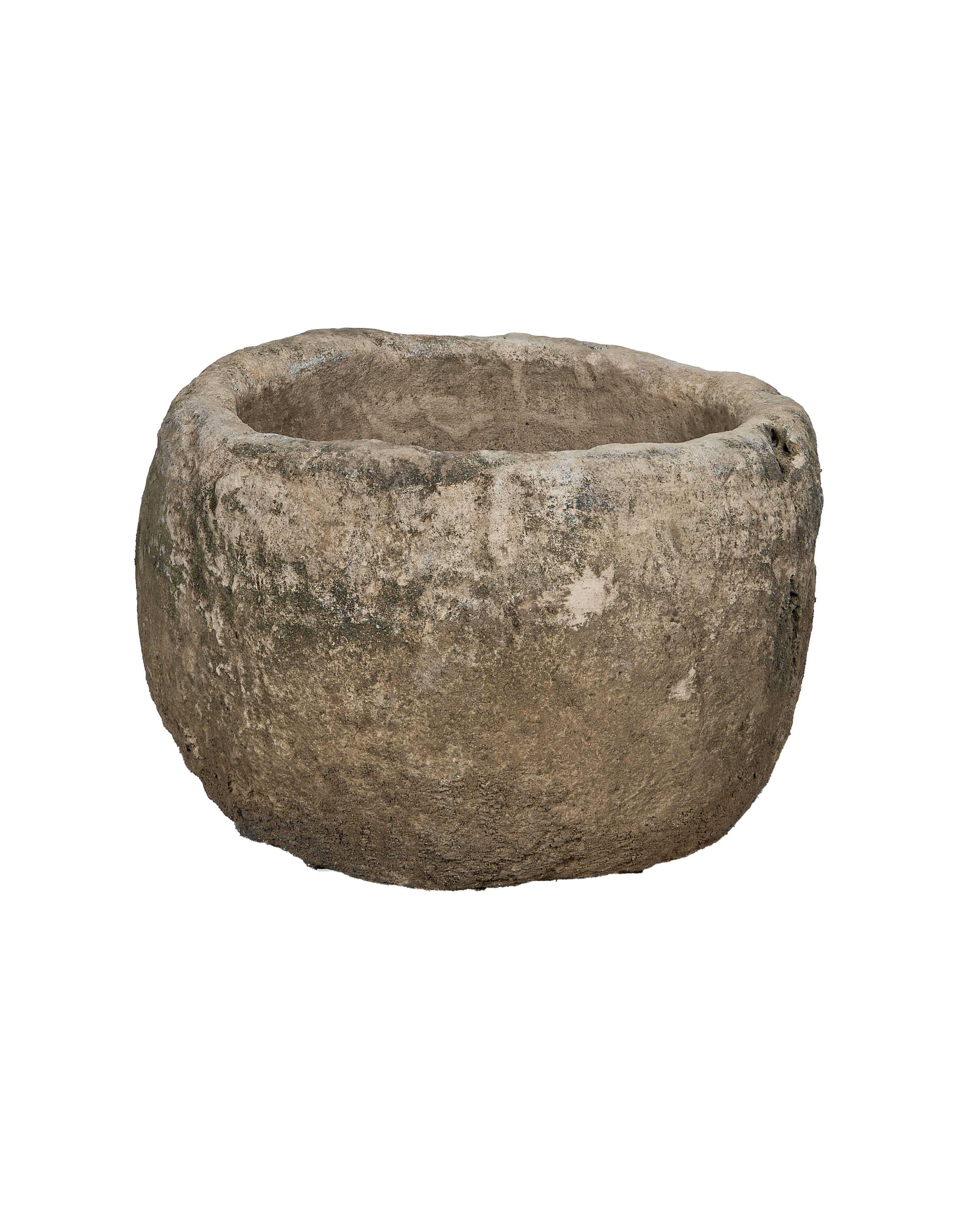 Olive Ateliers - Limestone Trough - Round