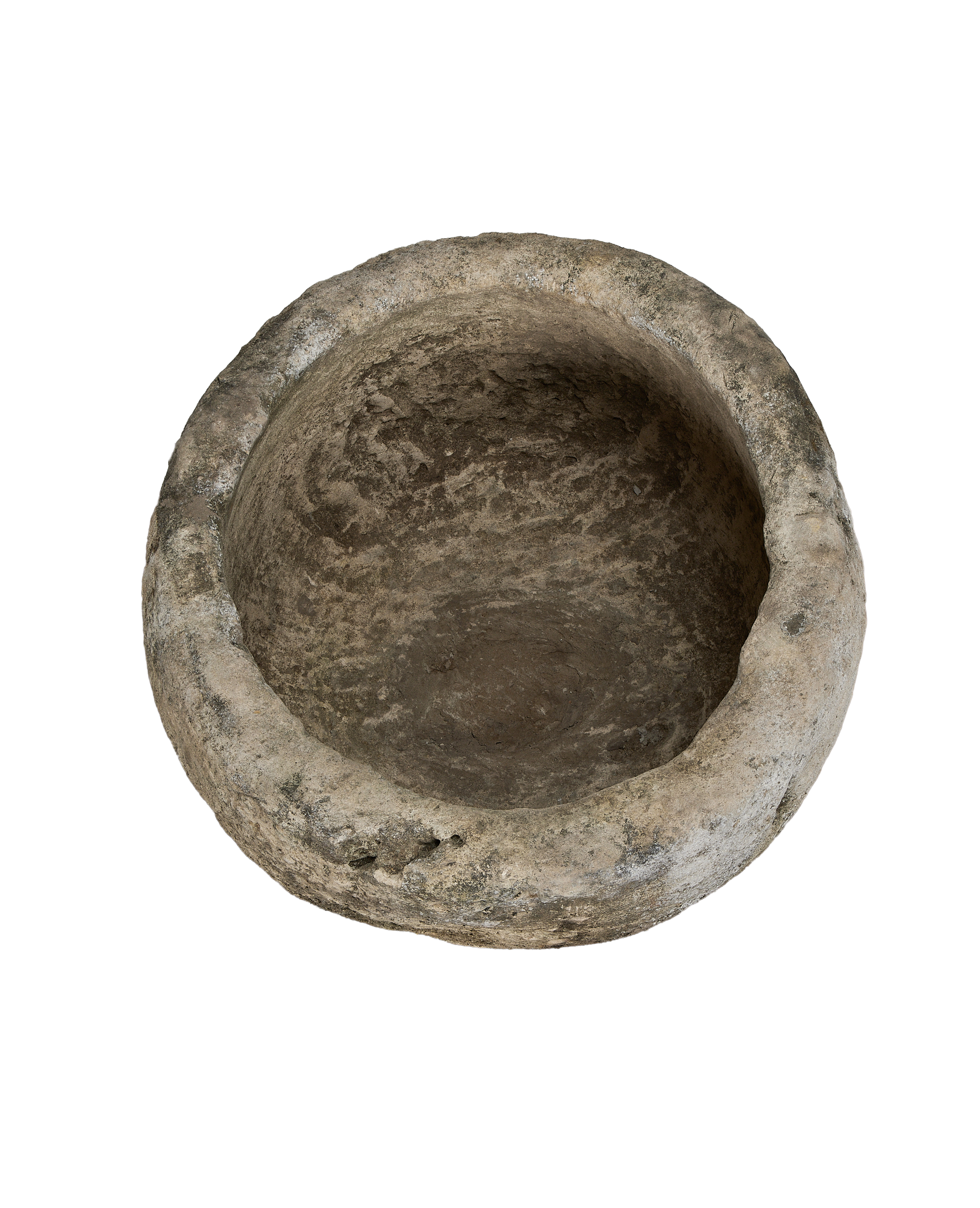 Olive Ateliers - Limestone Trough - Round