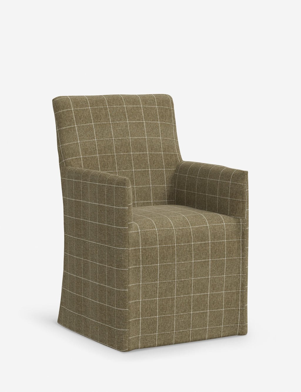 Lulu and Georgia - Haddan Slipcover Dining Arm Chair