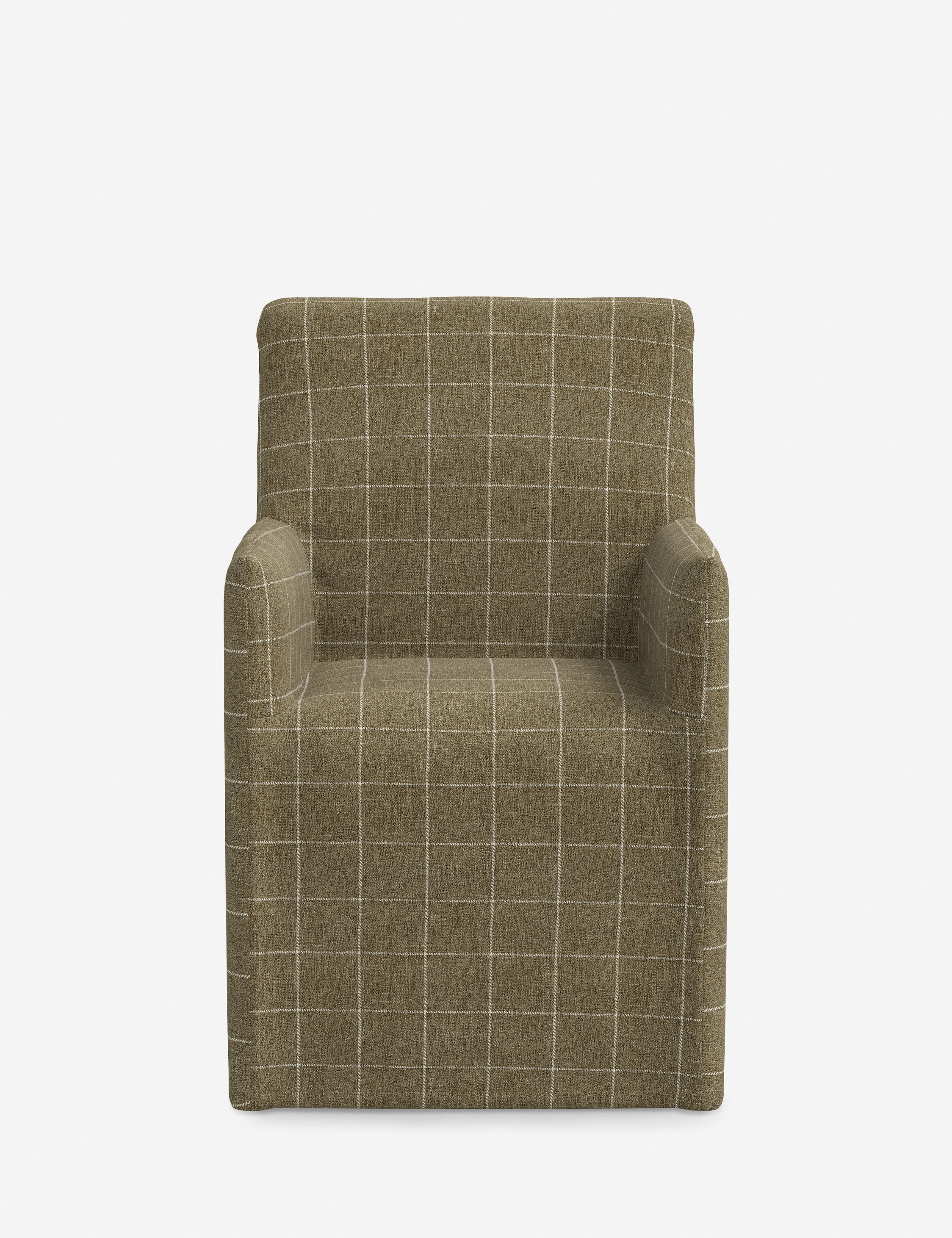 Lulu and Georgia - Haddan Slipcover Dining Arm Chair