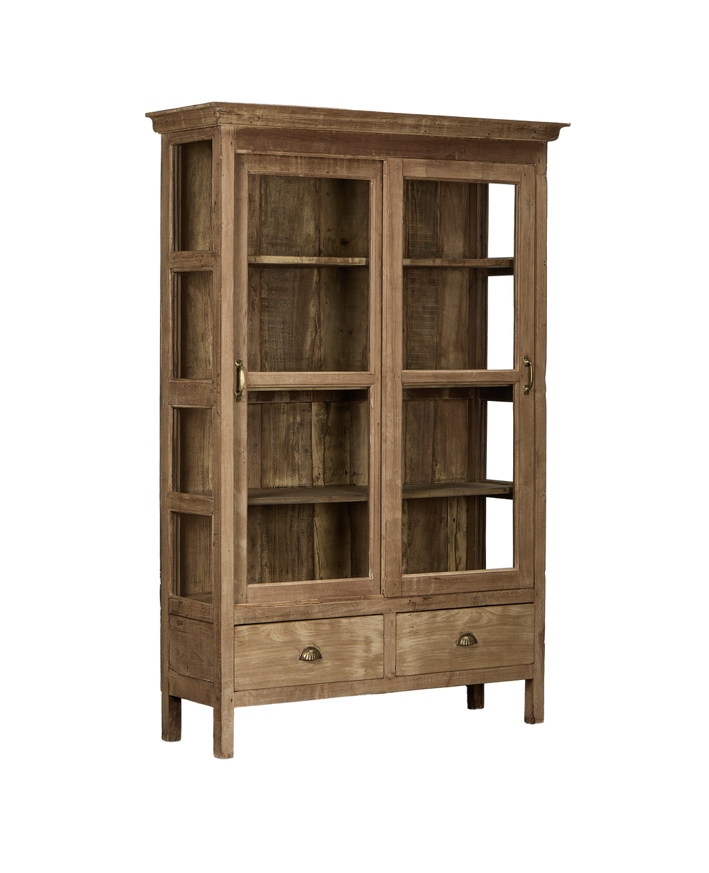 Olive Ateliers - Wood Cabinet - Bleached