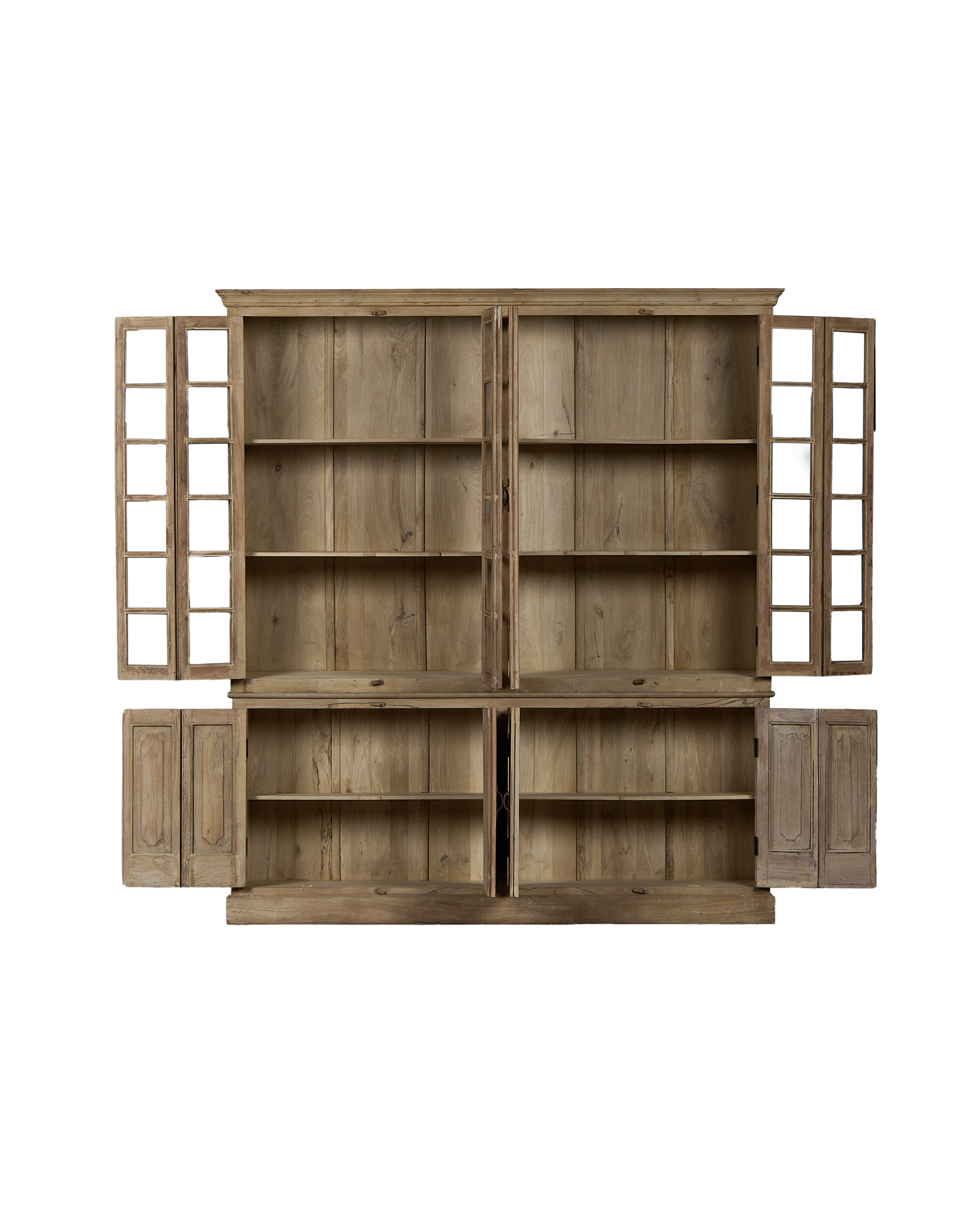 Olive Ateliers - Wood Cabinet - Bleached