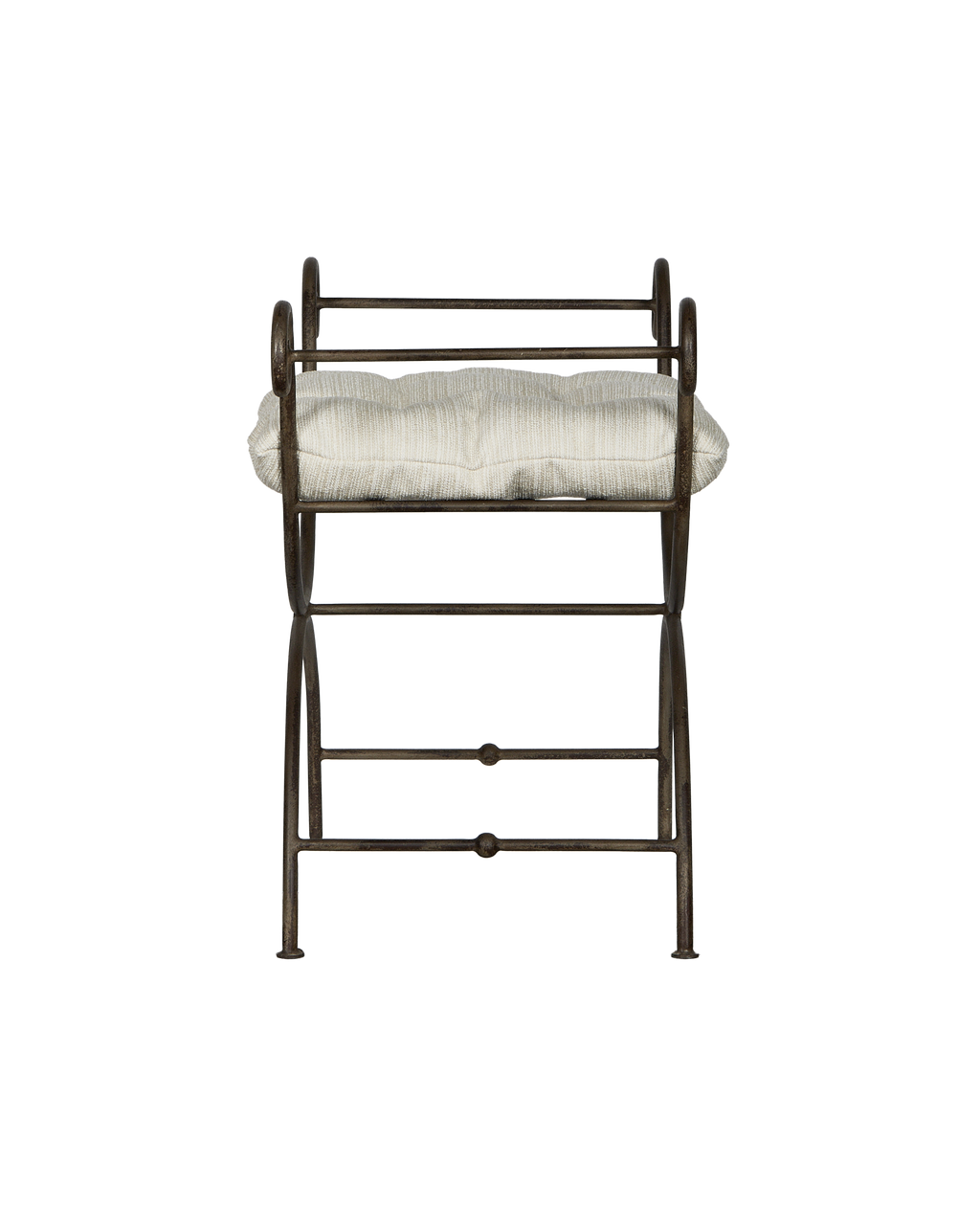 Olive Ateliers - Lyon Vanity Stool - Creme