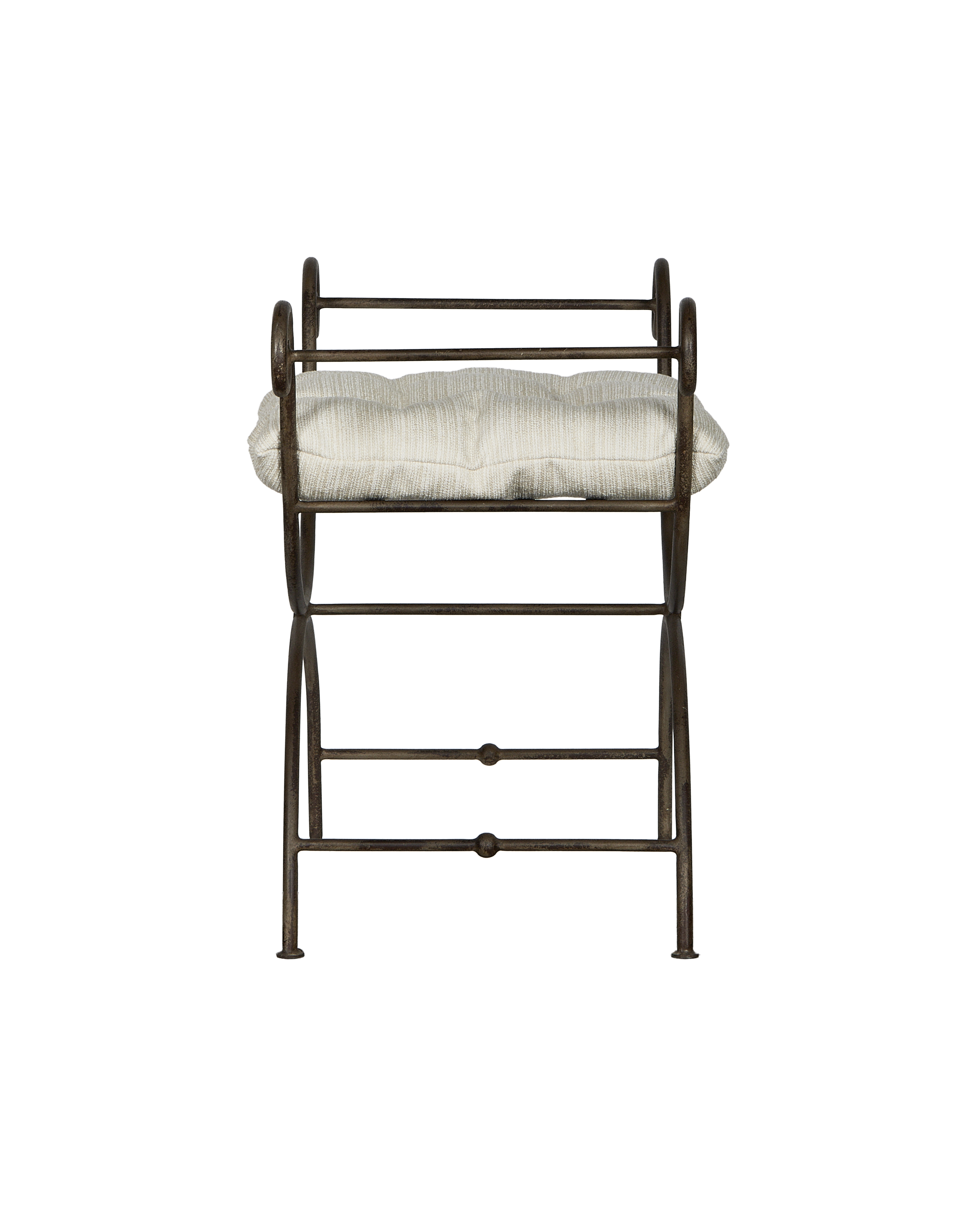 Olive Ateliers - Lyon Vanity Stool - Creme