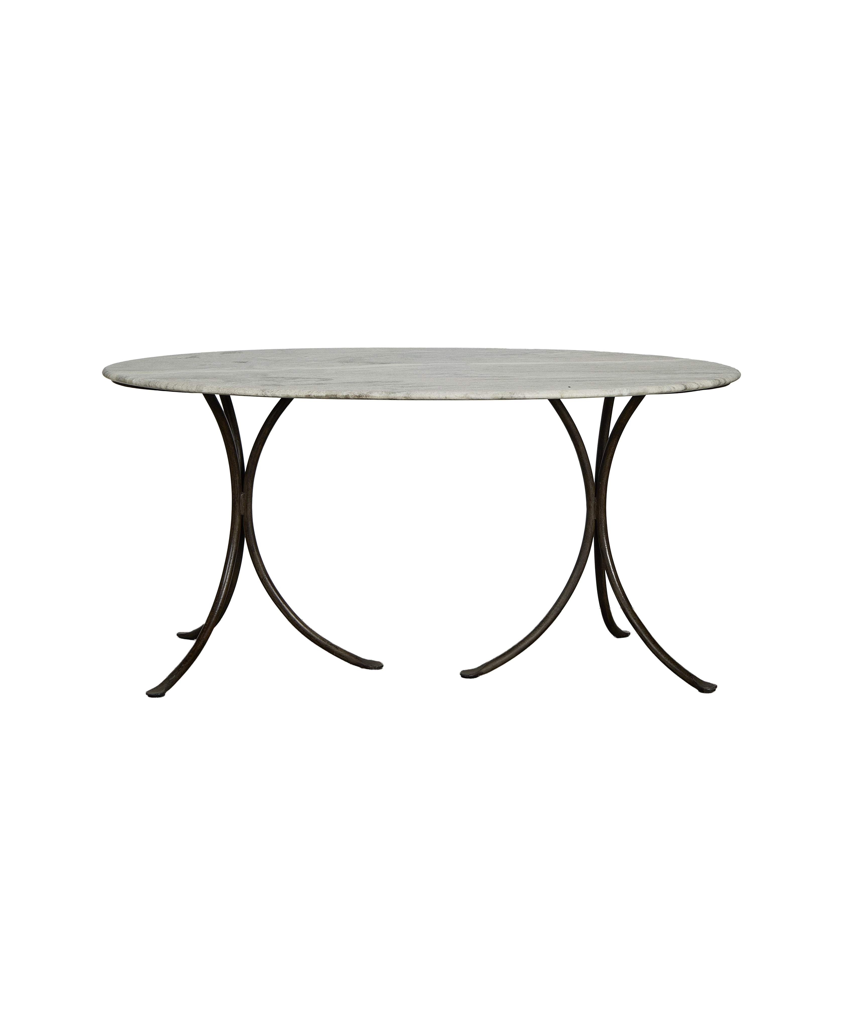 Olive Ateliers - L'Amour Marble Dining Table - Ash