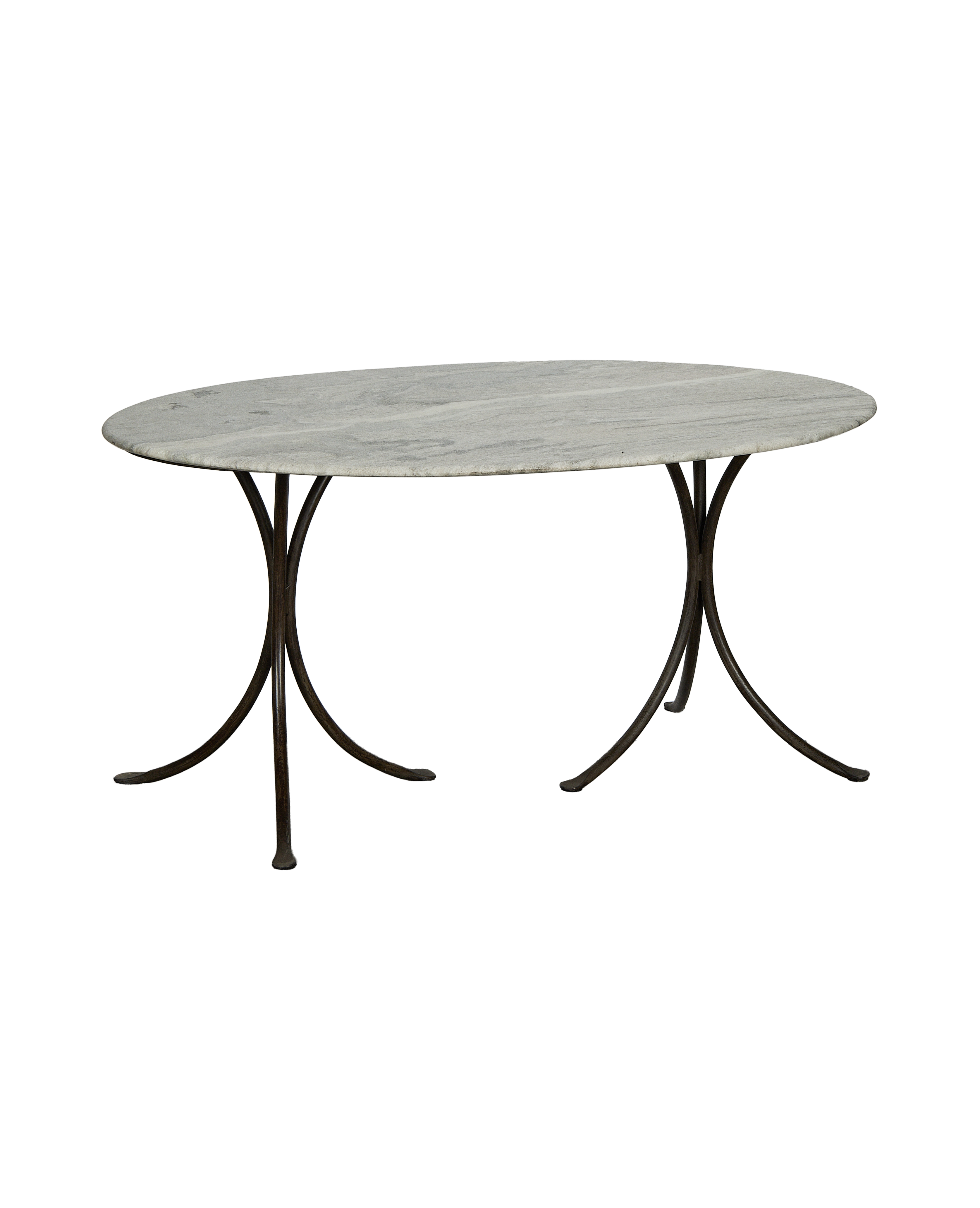 Olive Ateliers - L'Amour Marble Dining Table - Ash
