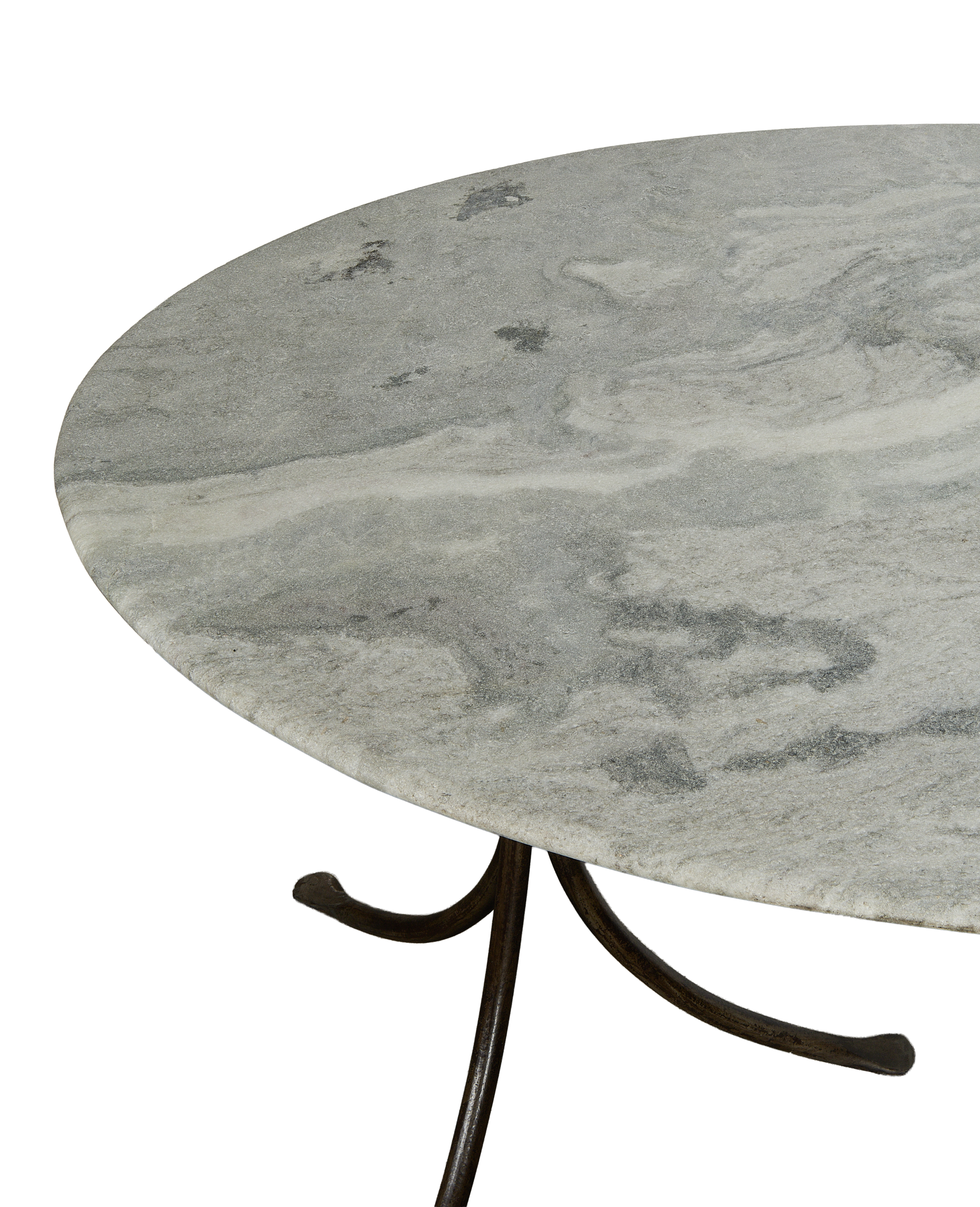 Olive Ateliers - L'Amour Marble Dining Table - Ash