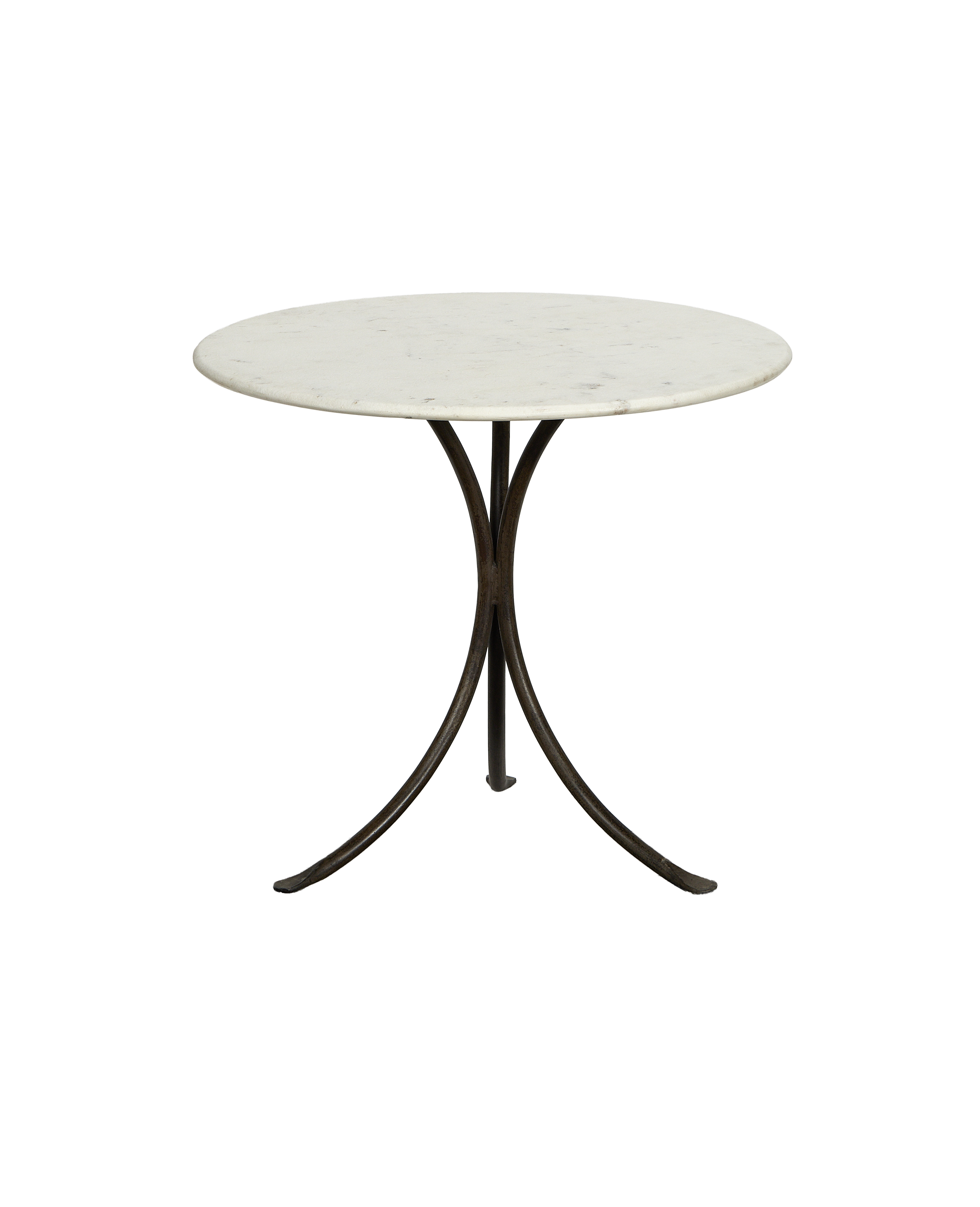 Olive Ateliers - L'Amour Marble Bistro Table - Bone