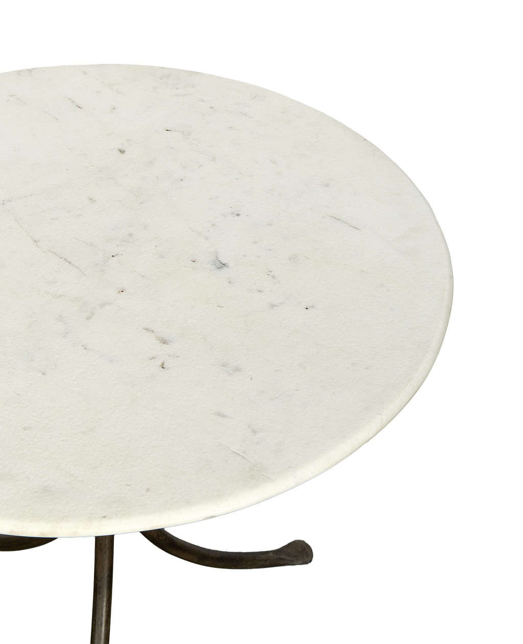 Olive Ateliers - L'Amour Marble Bistro Table - Bone