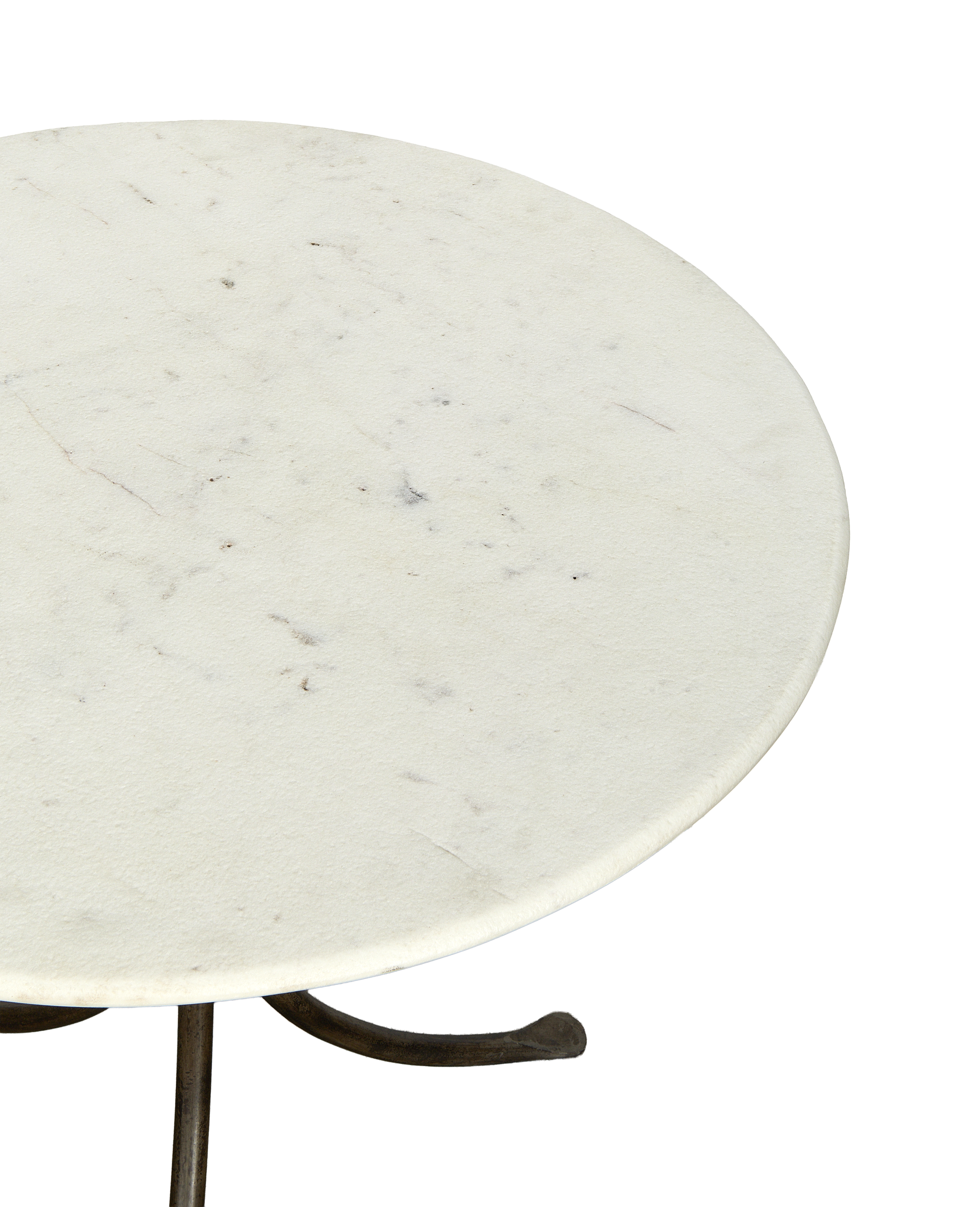 Olive Ateliers - L'Amour Marble Bistro Table - Bone