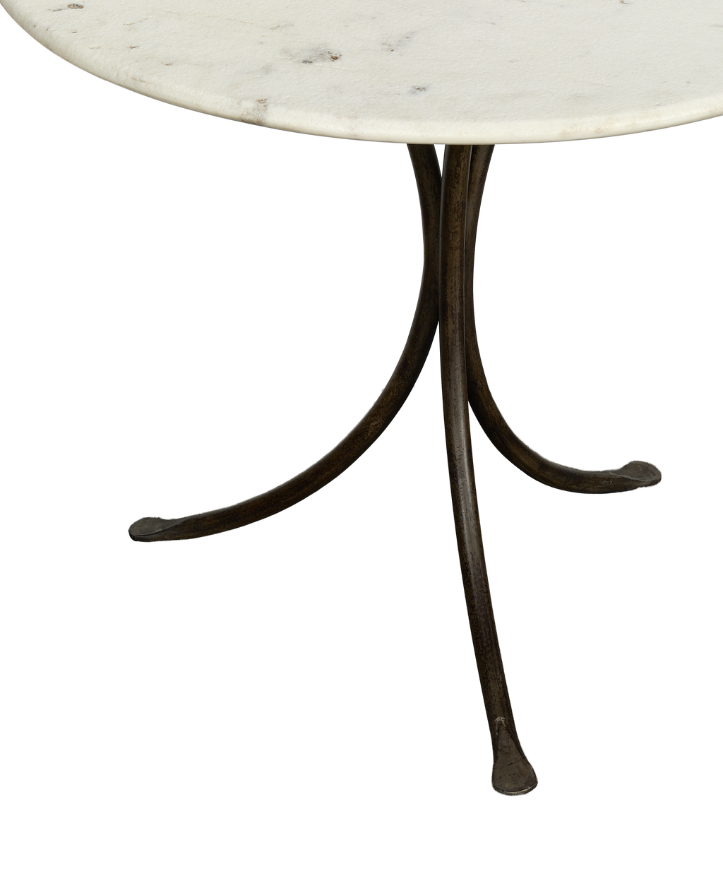 Olive Ateliers - L'Amour Marble Bistro Table - Bone