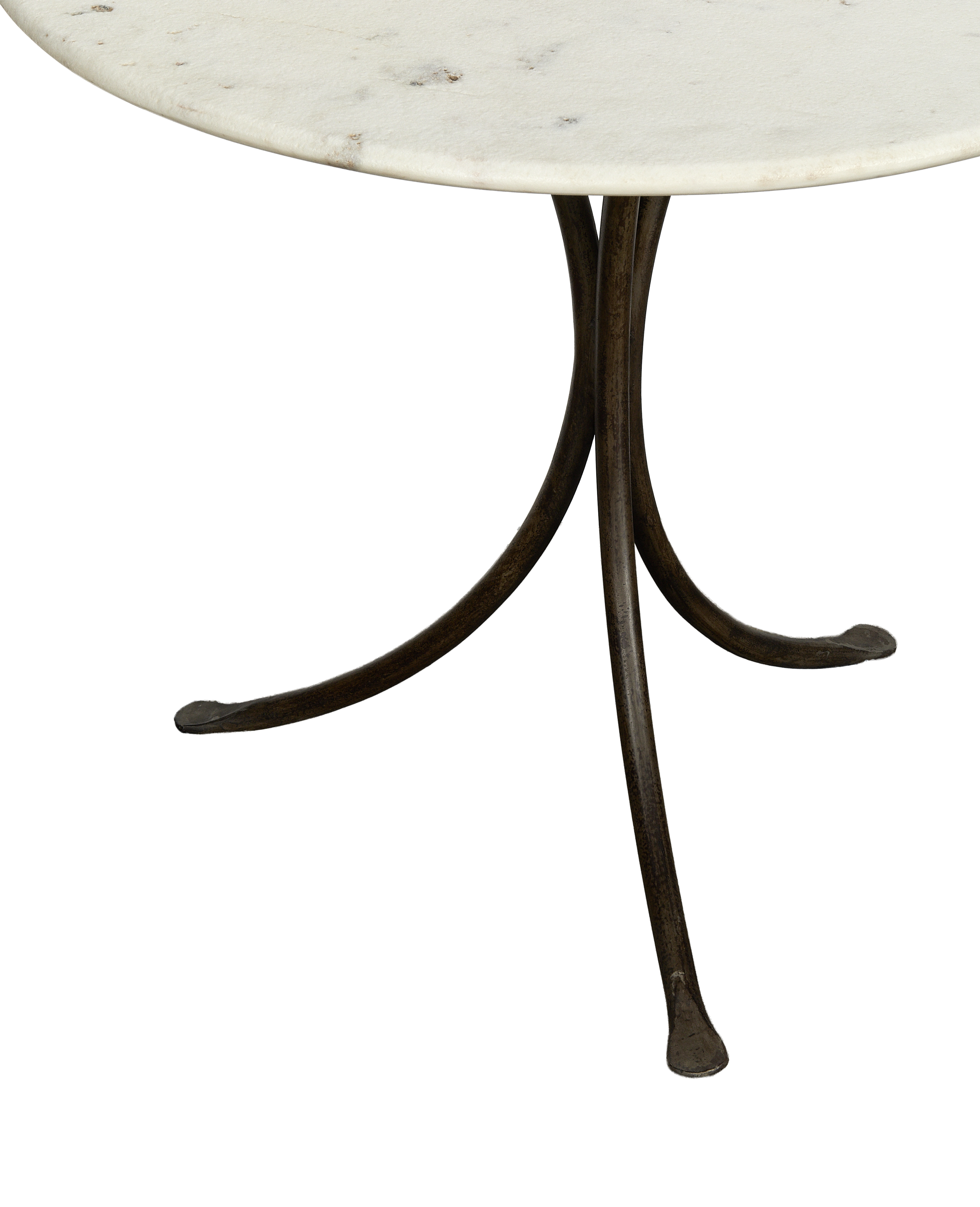 Olive Ateliers - L'Amour Marble Bistro Table - Bone