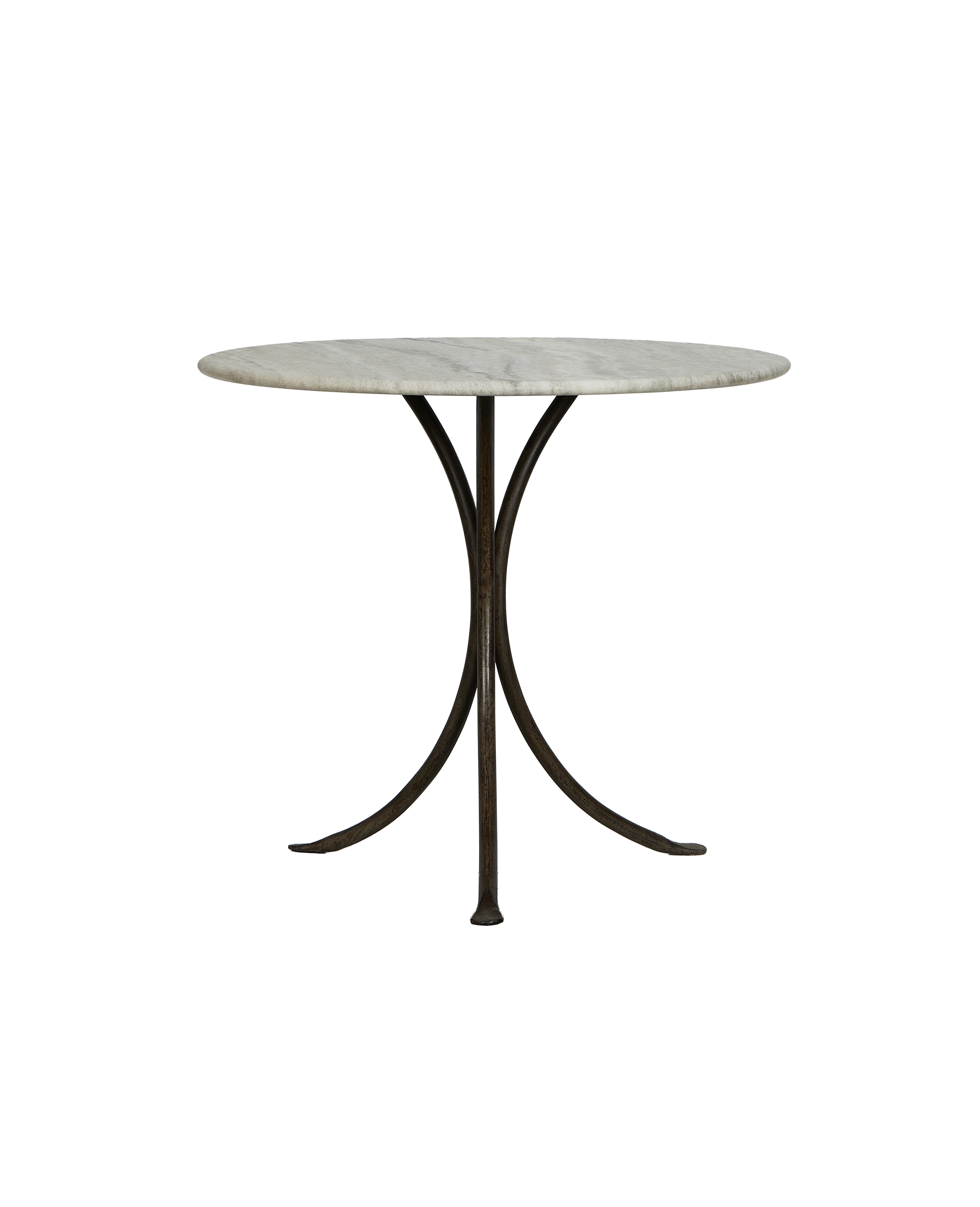 Olive Ateliers - L'Amour Marble Bistro Table - Ash