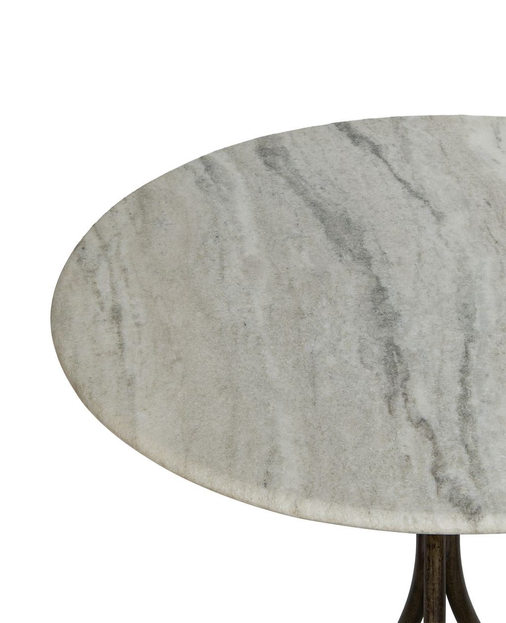 Olive Ateliers - L'Amour Marble Bistro Table - Ash