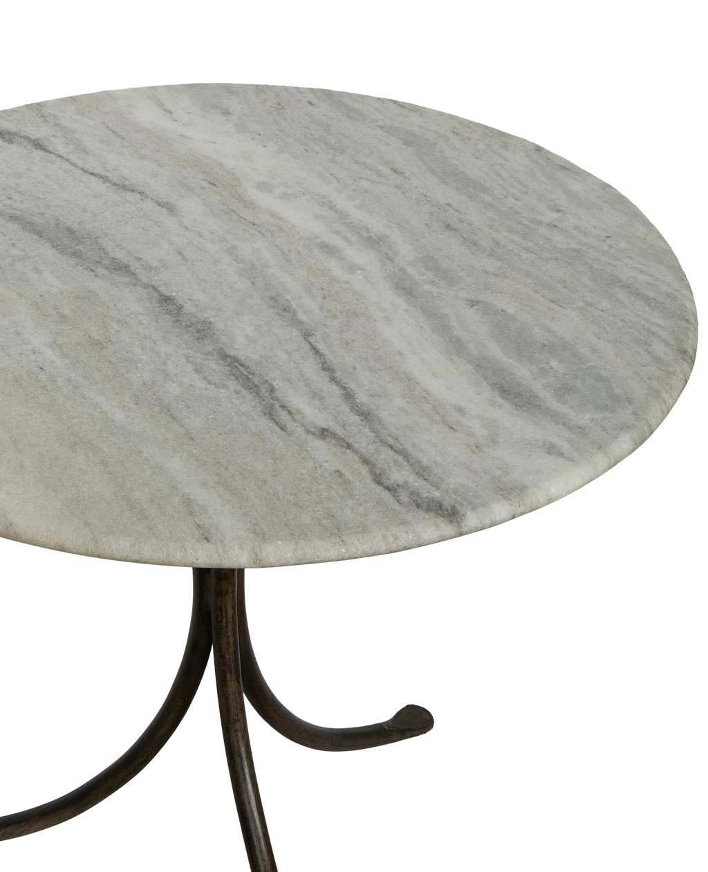 Olive Ateliers - L'Amour Marble Bistro Table - Ash