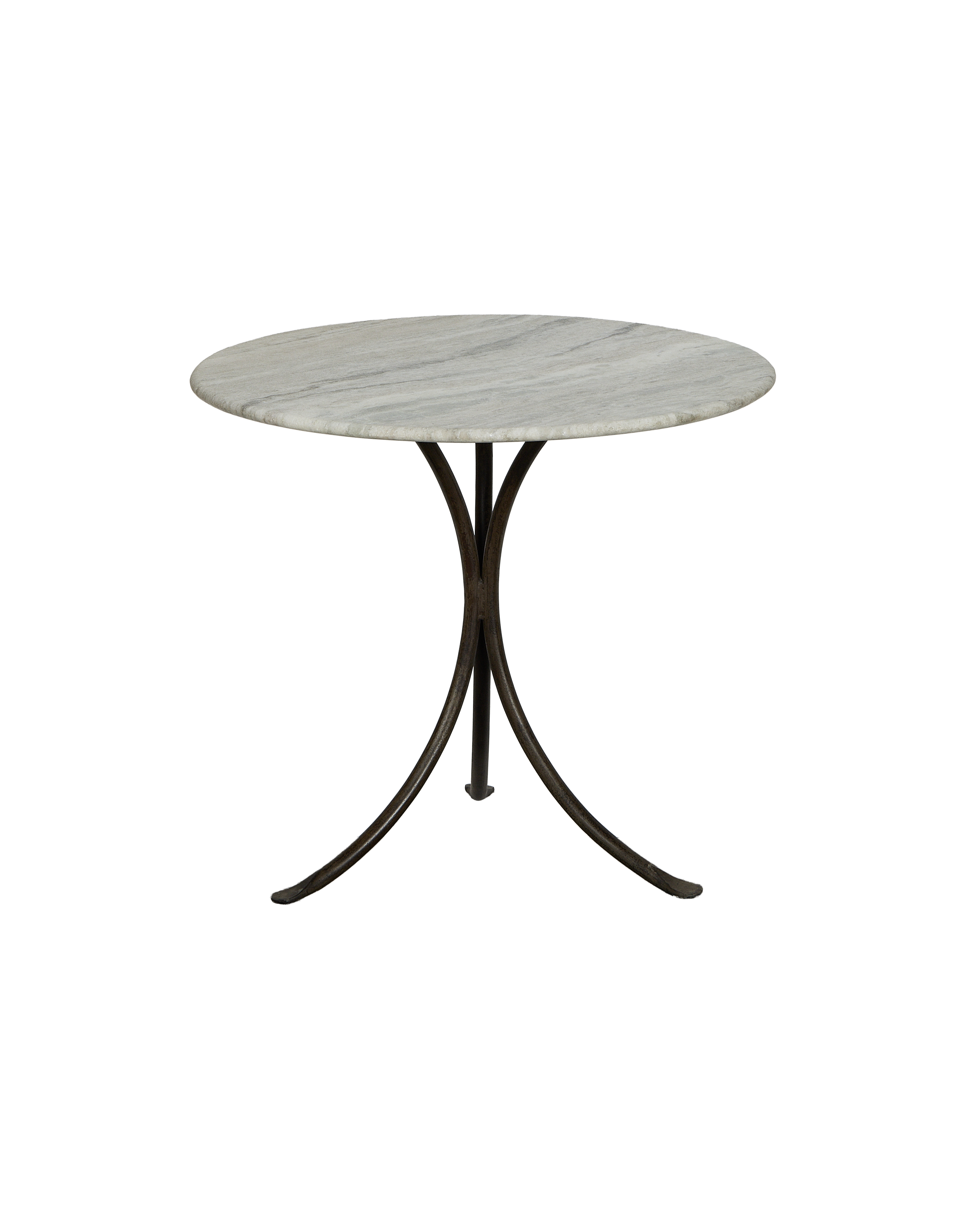 Olive Ateliers - L'Amour Marble Bistro Table - Ash