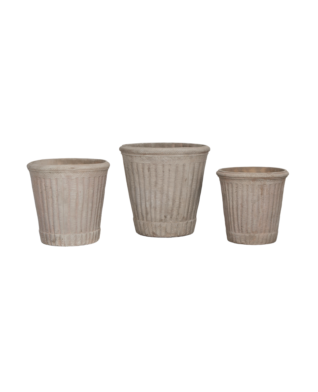 Olive Ateliers - Colonnade Basket Planter