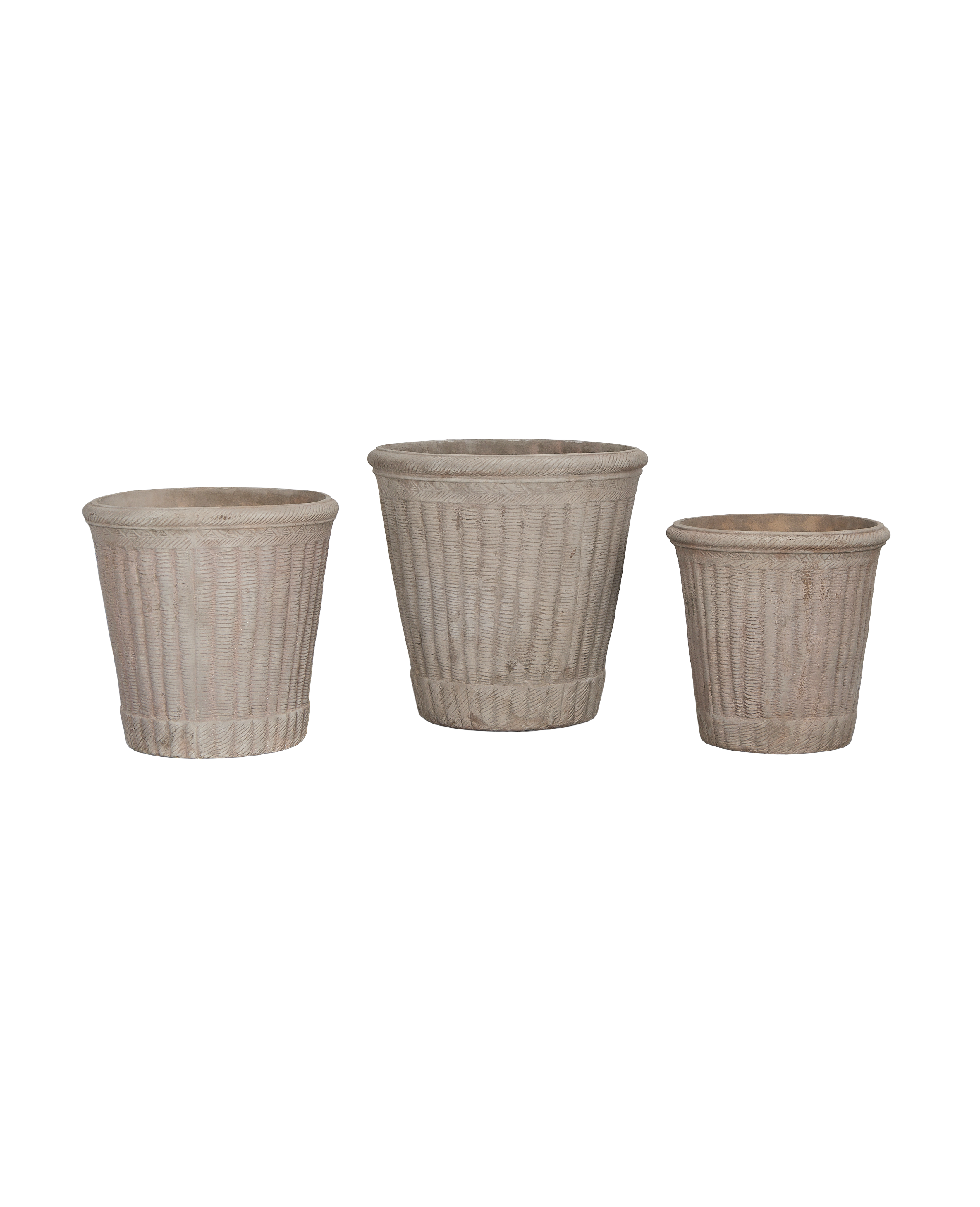 Olive Ateliers - Colonnade Basket Planter