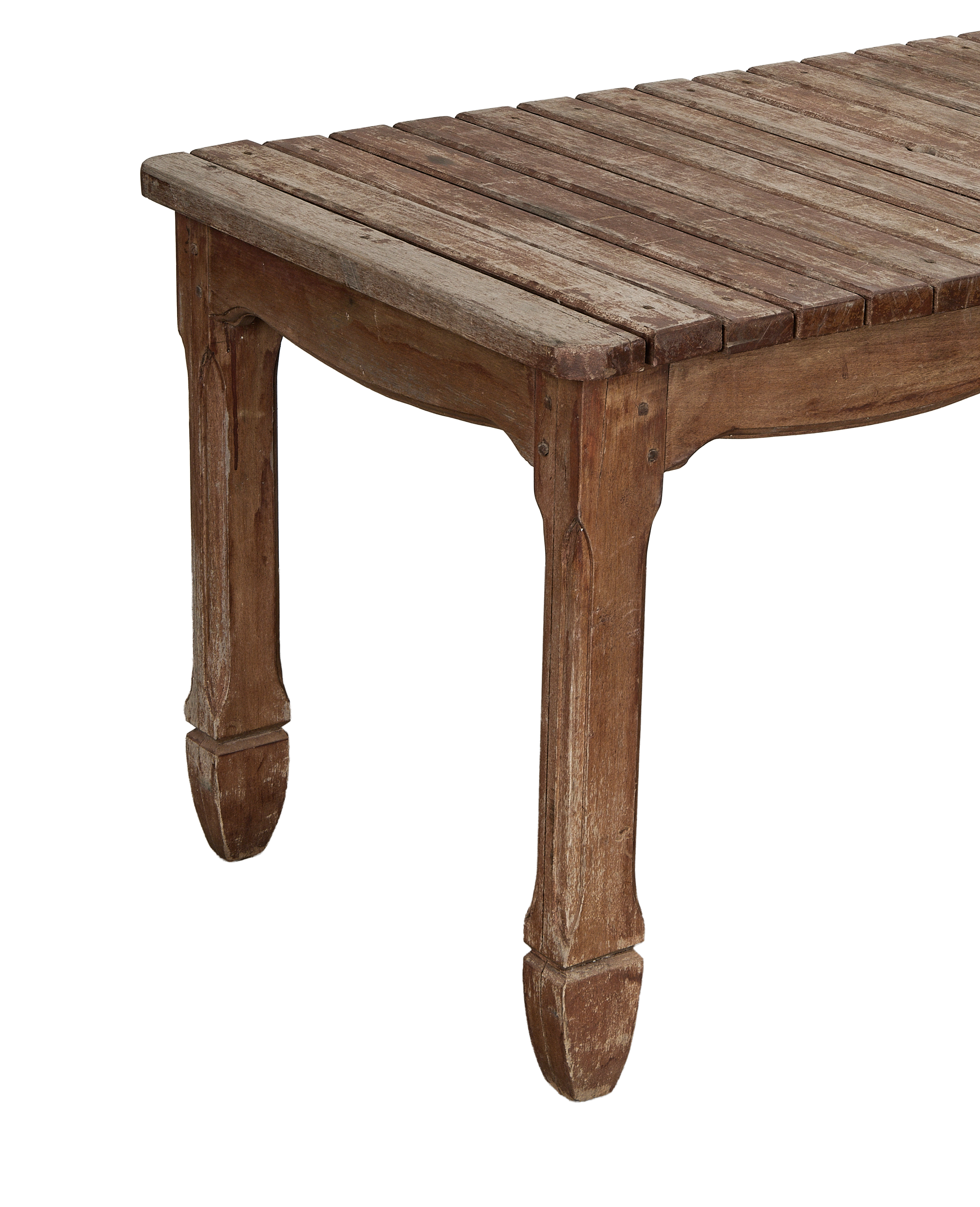 Olive Ateliers - Wood Patio Table