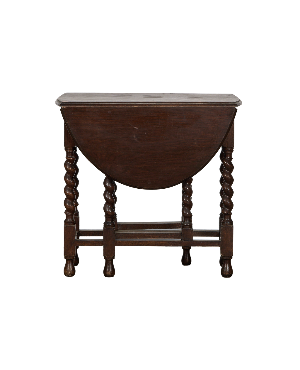 Olive Ateliers - Barley Twist Drop Leaf Table