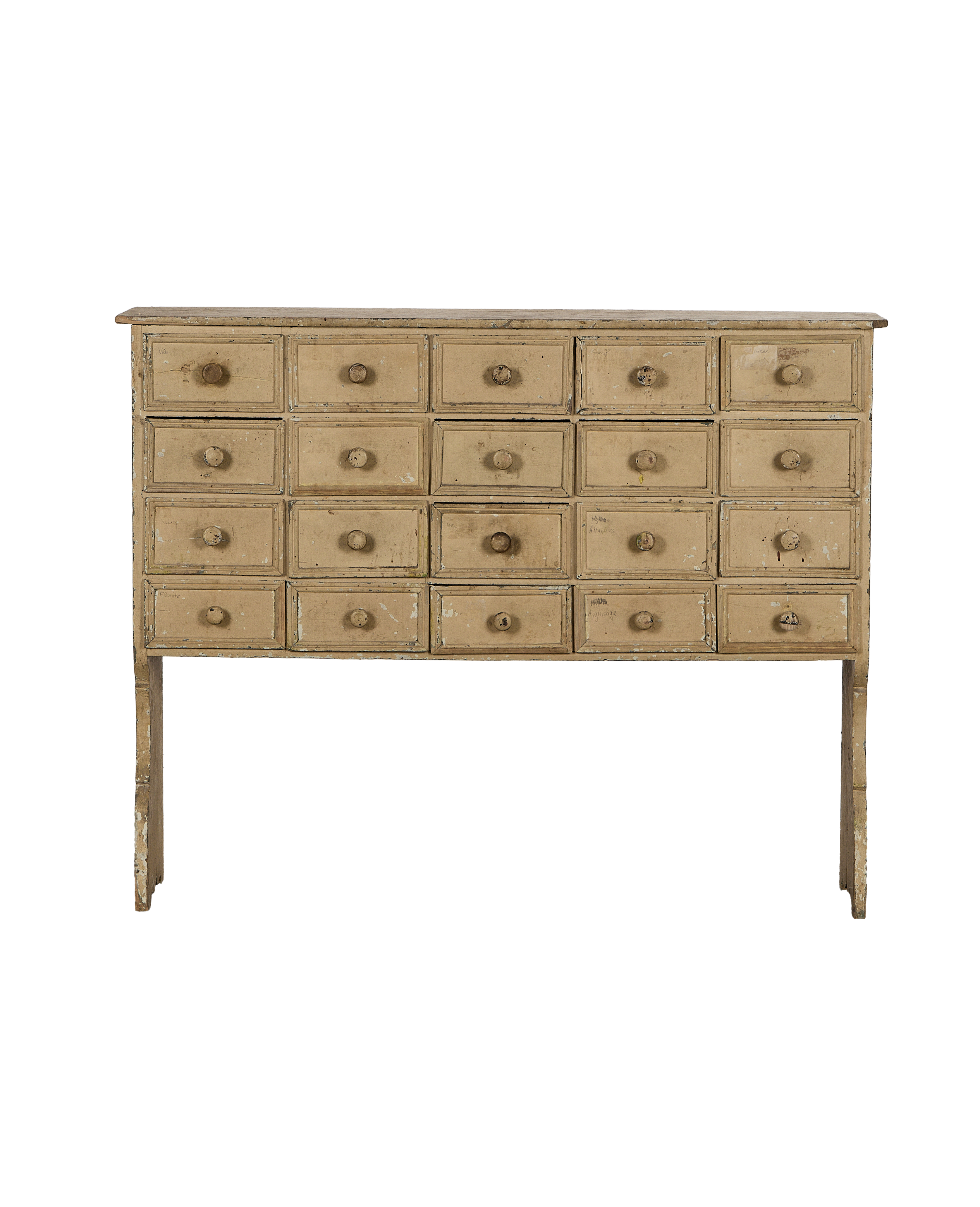 Olive Ateliers - Painted Apothecary Console