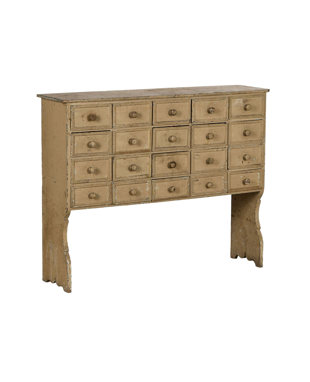 Olive Ateliers - Painted Apothecary Console