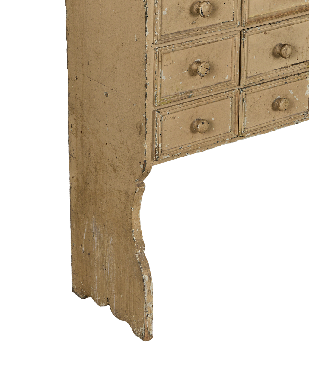 Olive Ateliers - Painted Apothecary Console