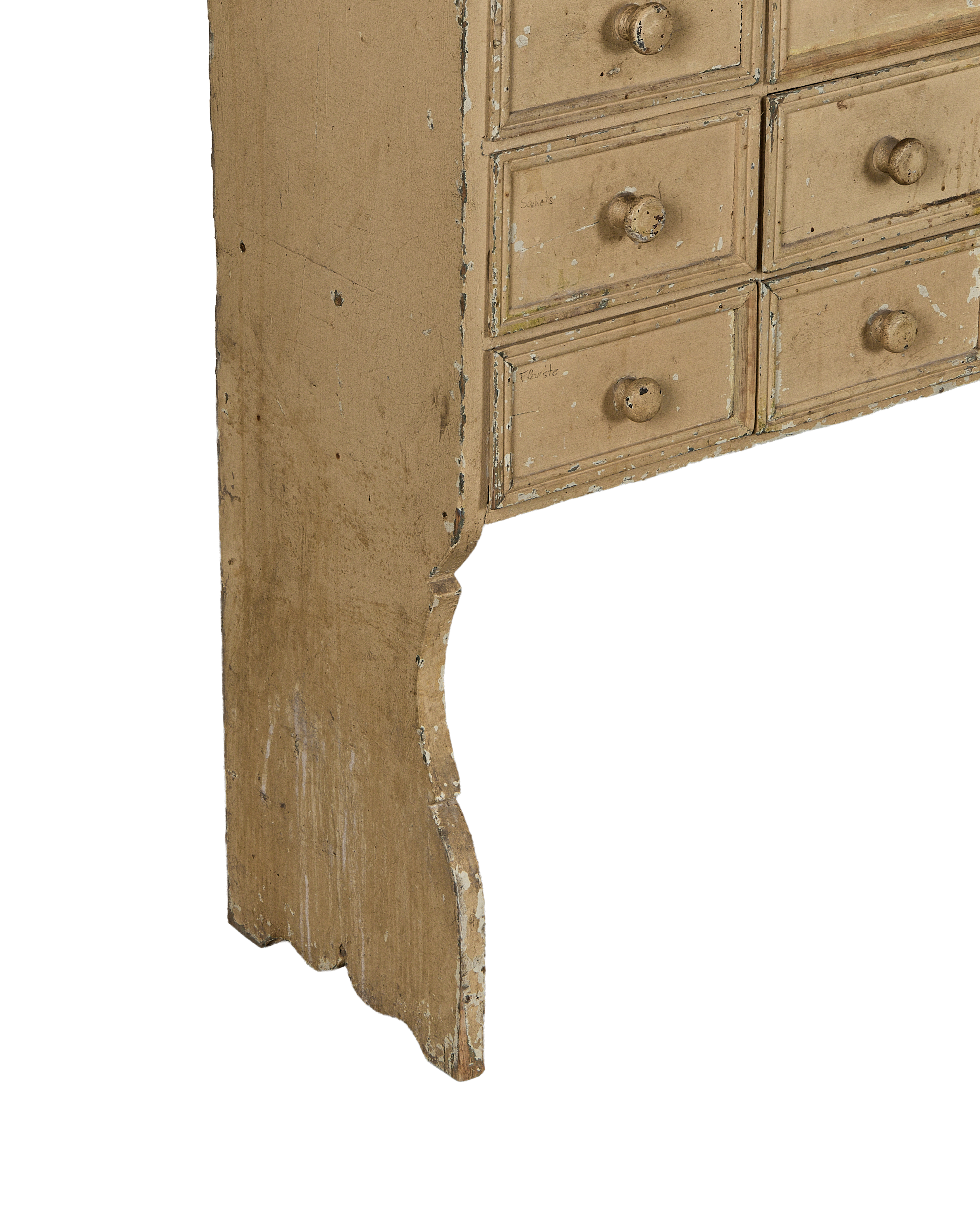 Olive Ateliers - Painted Apothecary Console