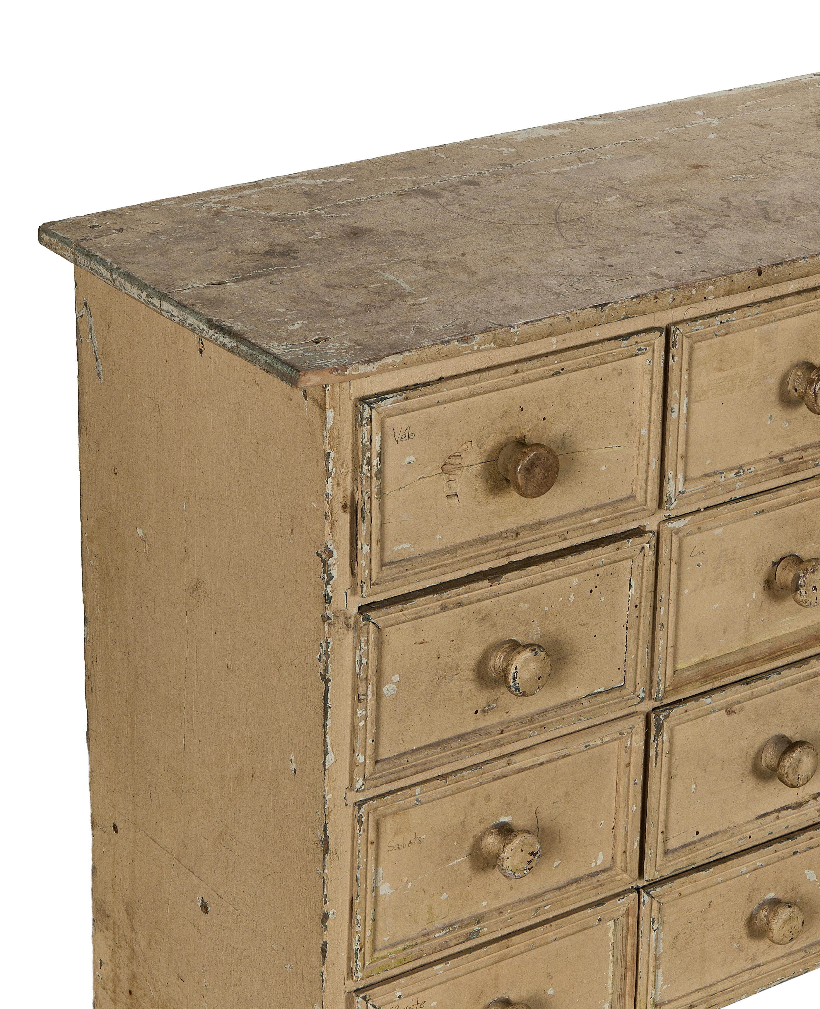 Olive Ateliers - Painted Apothecary Console