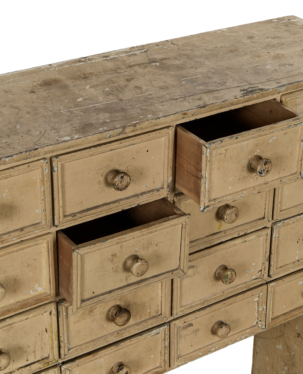 Olive Ateliers - Painted Apothecary Console